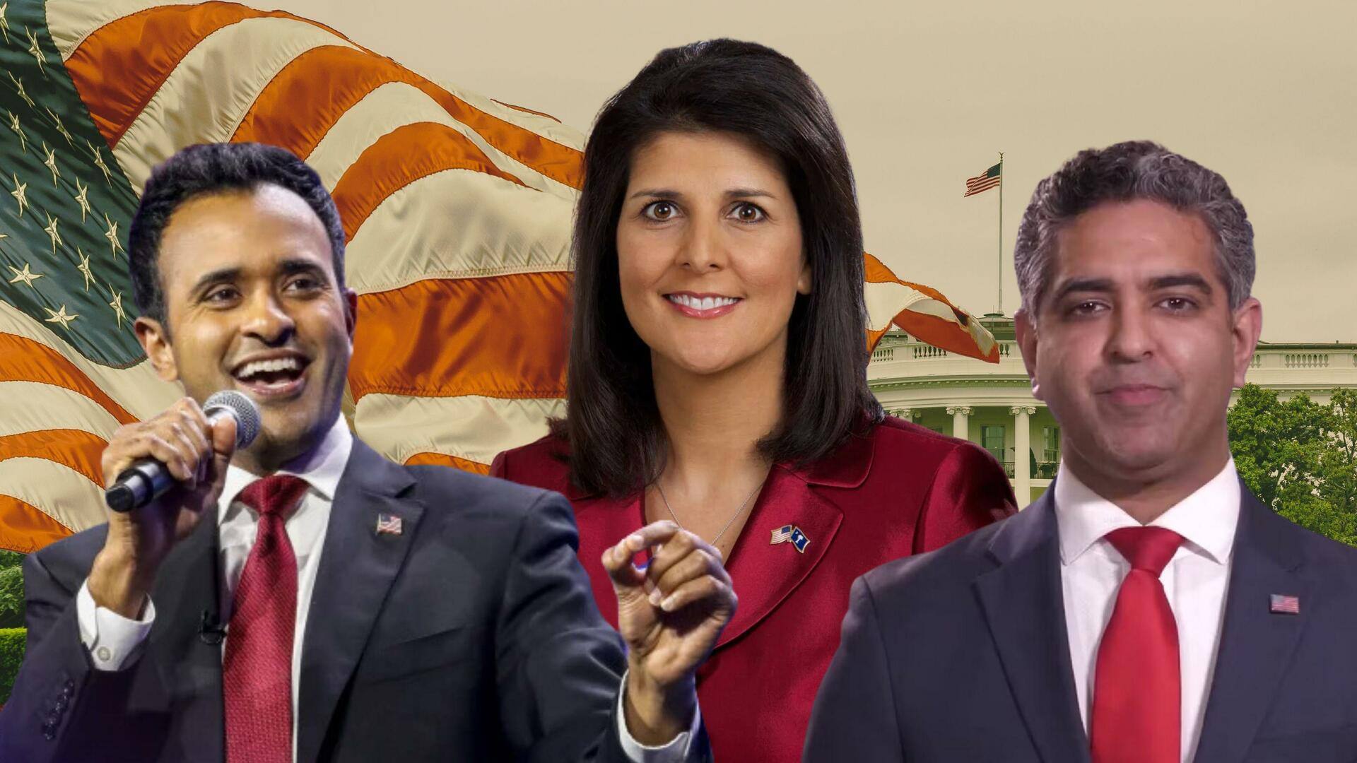 American Presidential Elections: అమెరికా అధ్యక్ష పదవి రేసులో ముగ్గురు భారతీయ-అమెరికన్‌లు