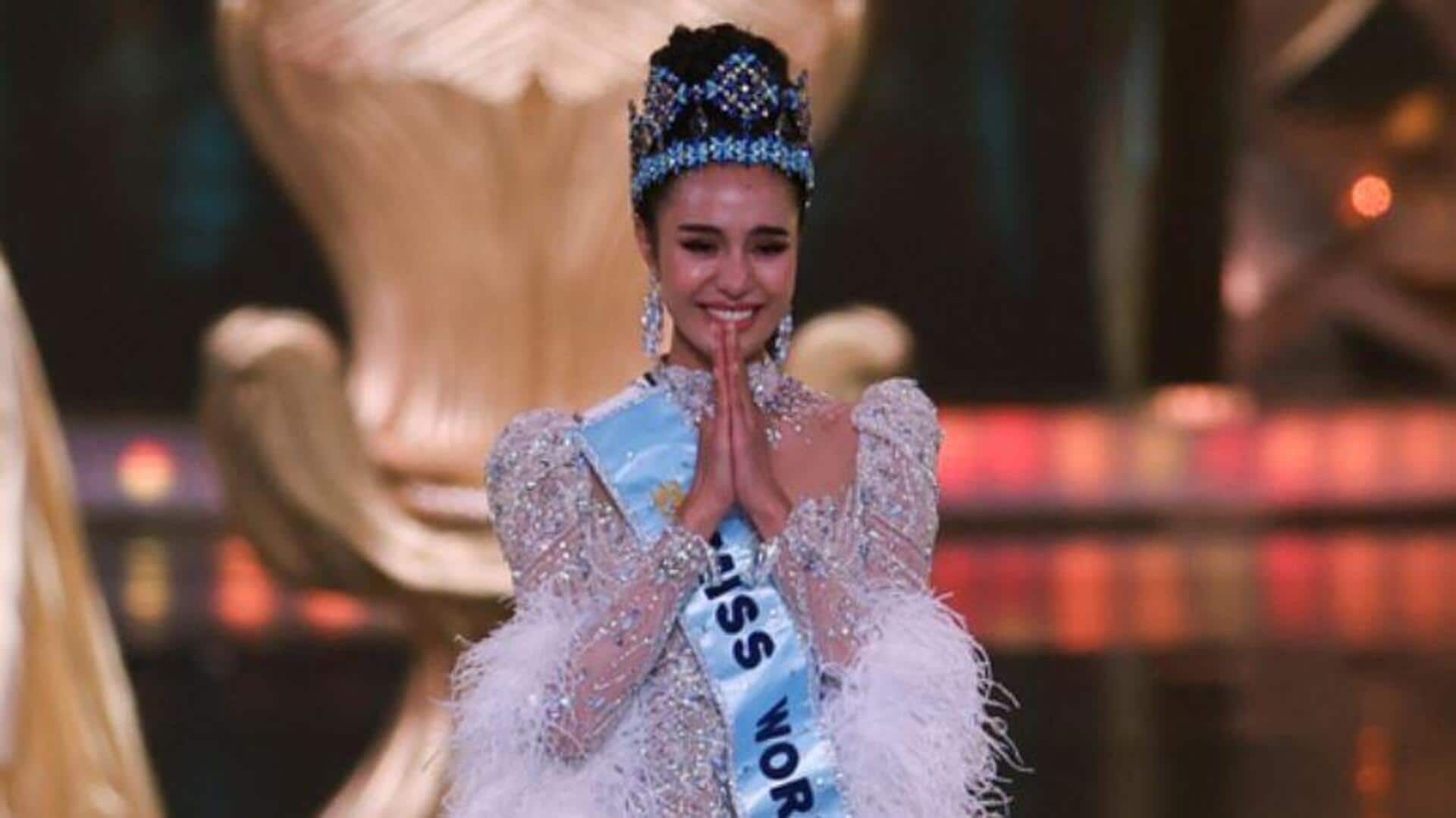 Miss World 2025: మిస్ వరల్డ్ 2025 విజేతగా థాయ్లాండ్ యువతి Miss World 2025: మిస్ వరల్డ్ 2025 విజేతగా థాయ్లాండ్ యువతి