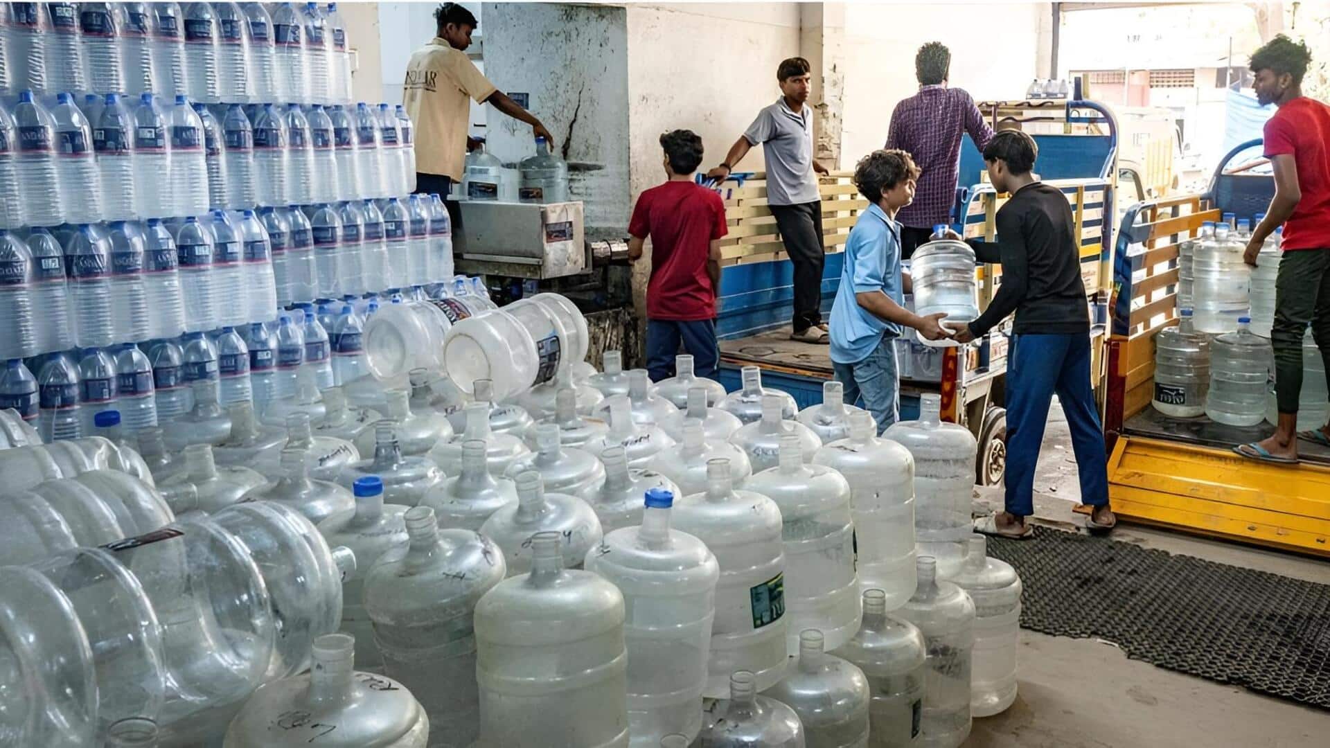 Water Prices: సామాన్యులకు షాక్.. దేశంలో పెరిగిన వాటర్ బాటిళ్ల ధరలు