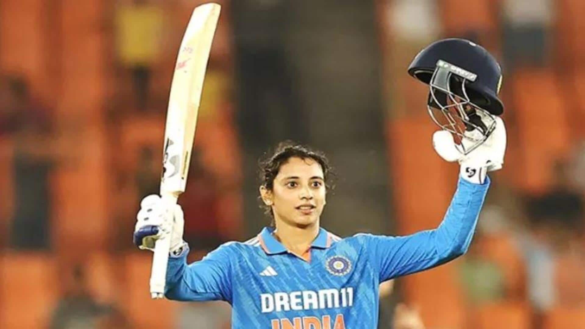 Smriti Mandhana: స్మృతి మంధాన సెన్సేషన్..కోహ్లీ రికార్డు బద్దలు! Smriti Mandhana: స్మృతి మంధాన సెన్సేషన్..కోహ్లీ రికార్డు బద్దలు!