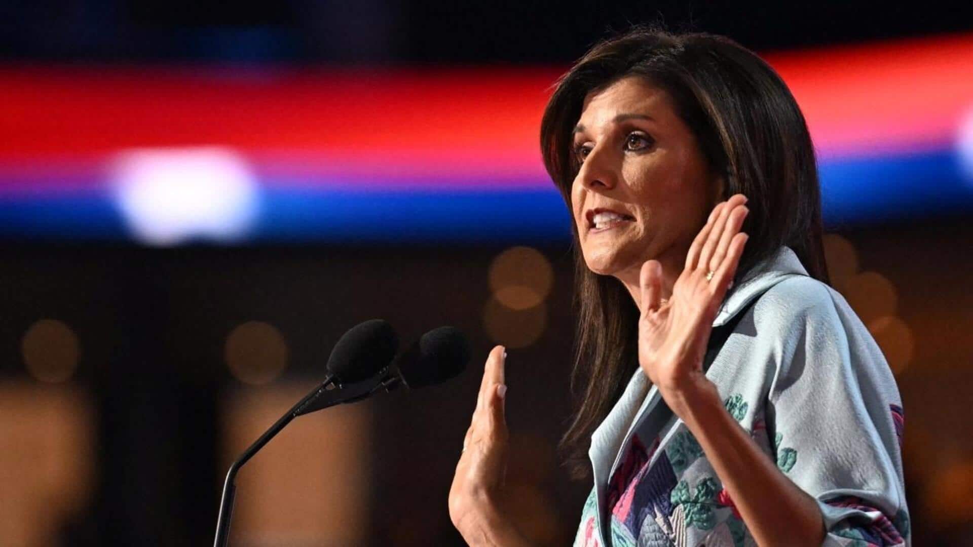 Nikki Haley: భారత్ స్నేహాన్ని కోల్పోతే అమెరికాకు వ్యూహాత్మక వైఫల్యం తప్పదు: నిక్కీ హేలీ హెచ్చరిక Nikki Haley: భారత్ స్నేహాన్ని కోల్పోతే అమెరికాకు వ్యూహాత్మక వైఫల్యం తప్పదు: నిక్కీ హేలీ హెచ్చరిక