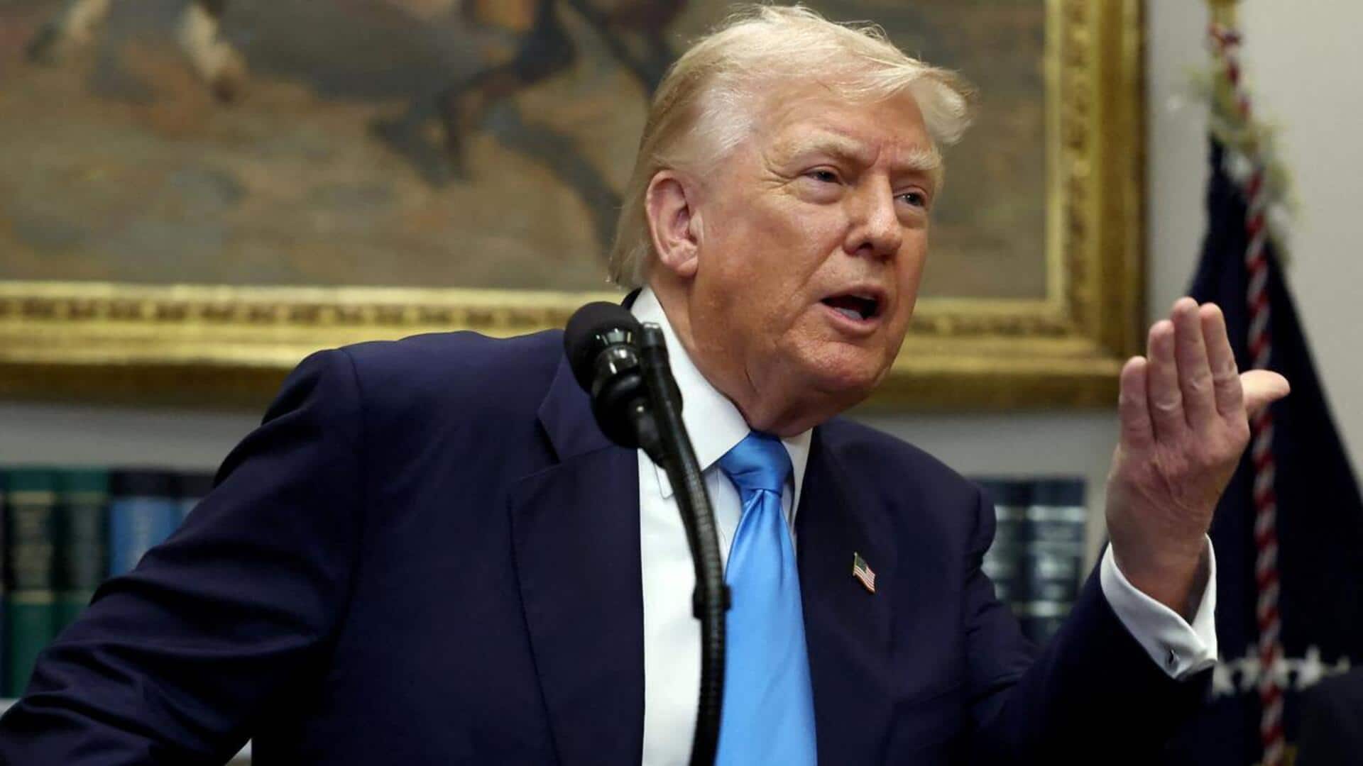 Trump: భారత్‌కు పాకిస్థాన్‌ చమురు విక్రయం సాధ్యమే.. ట్రంప్‌ సంచలన వ్యాఖ్యలు