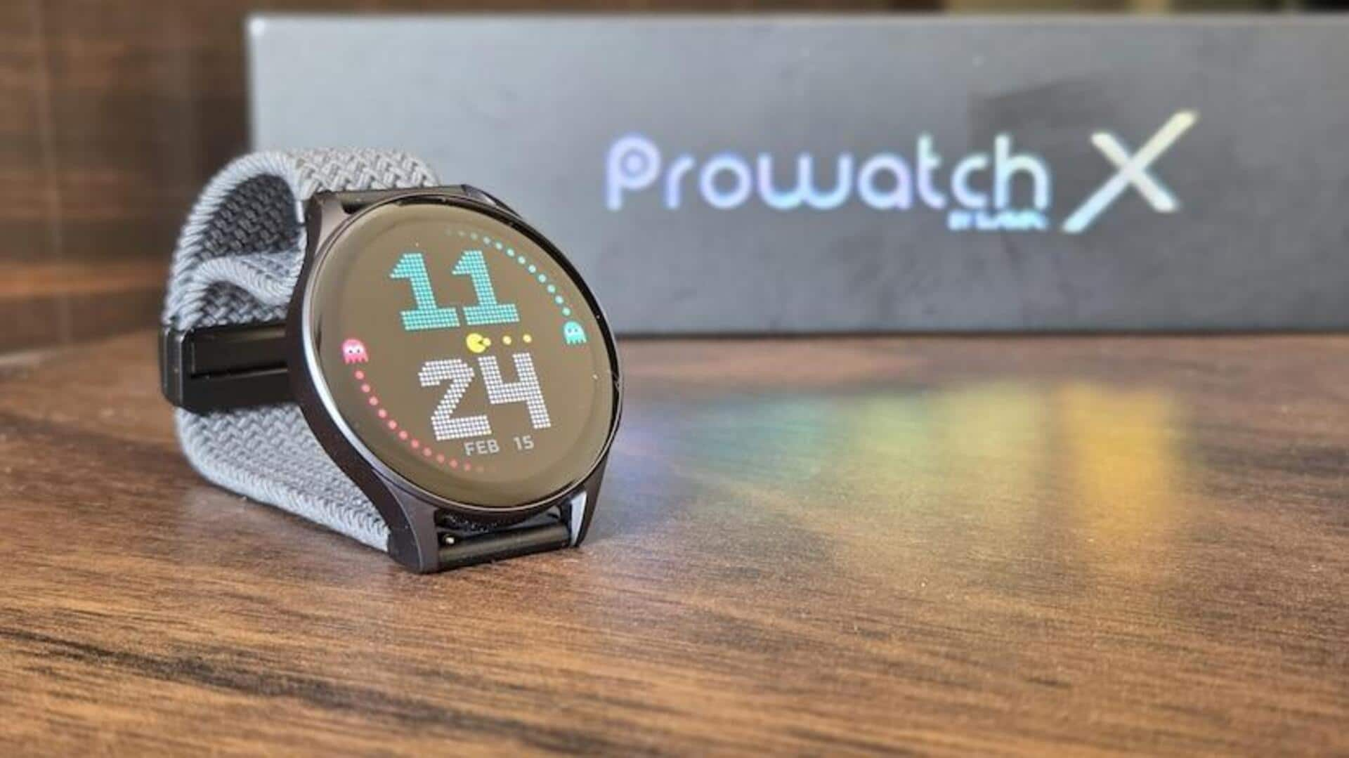 Lava ProWatch X Smartwatch: మార్కెట్ లోకి లావా కొత్త స్మార్ట్ వాచ్.. ధర ఎంతంటే?