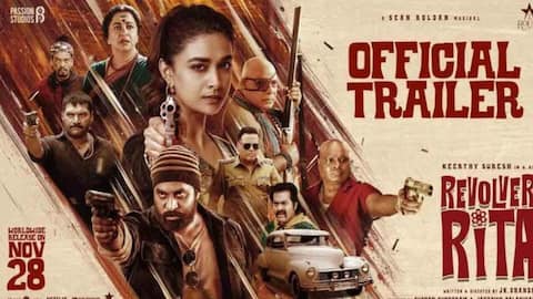 Revolver Rita: కీర్తి సురేశ్ మాస్ లుక్… 'రివాల్వర్ రీటా' ట్రైలర్‌ రిలీజ్!