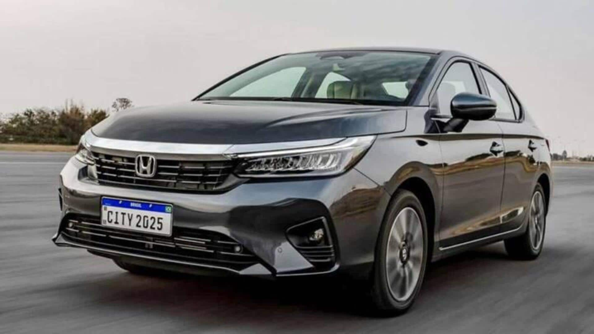 2025 Honda City Facelift: 2025 హోండా సిటీ ఫేస్‌లిఫ్ట్ రివీల్ : వివరాలు ఇవే 