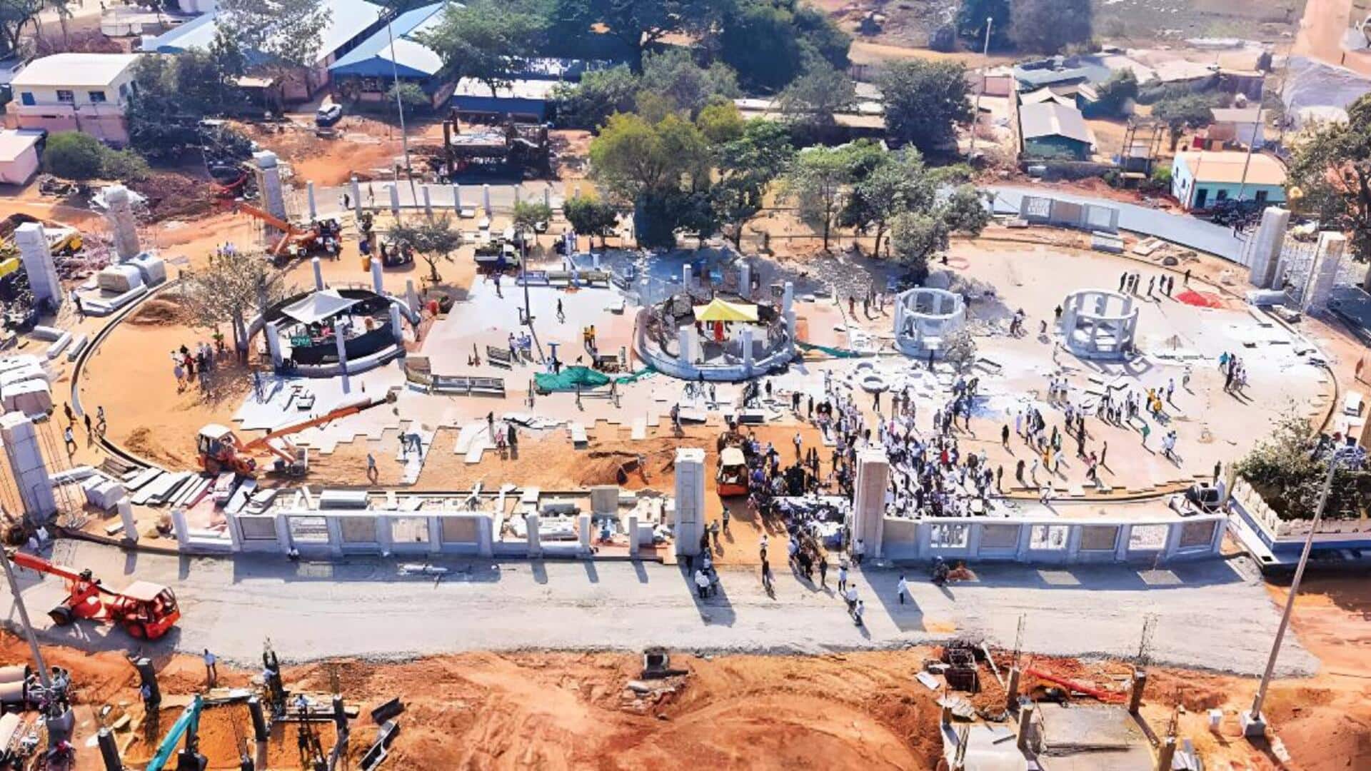 Medaram: మేడారంలో ఆదివాసీ చరిత్రను తెలిపే వేల చిహ్నాలు.. రూ.251 కోట్లతో శాశ్వత అభివృద్ధి పనులు