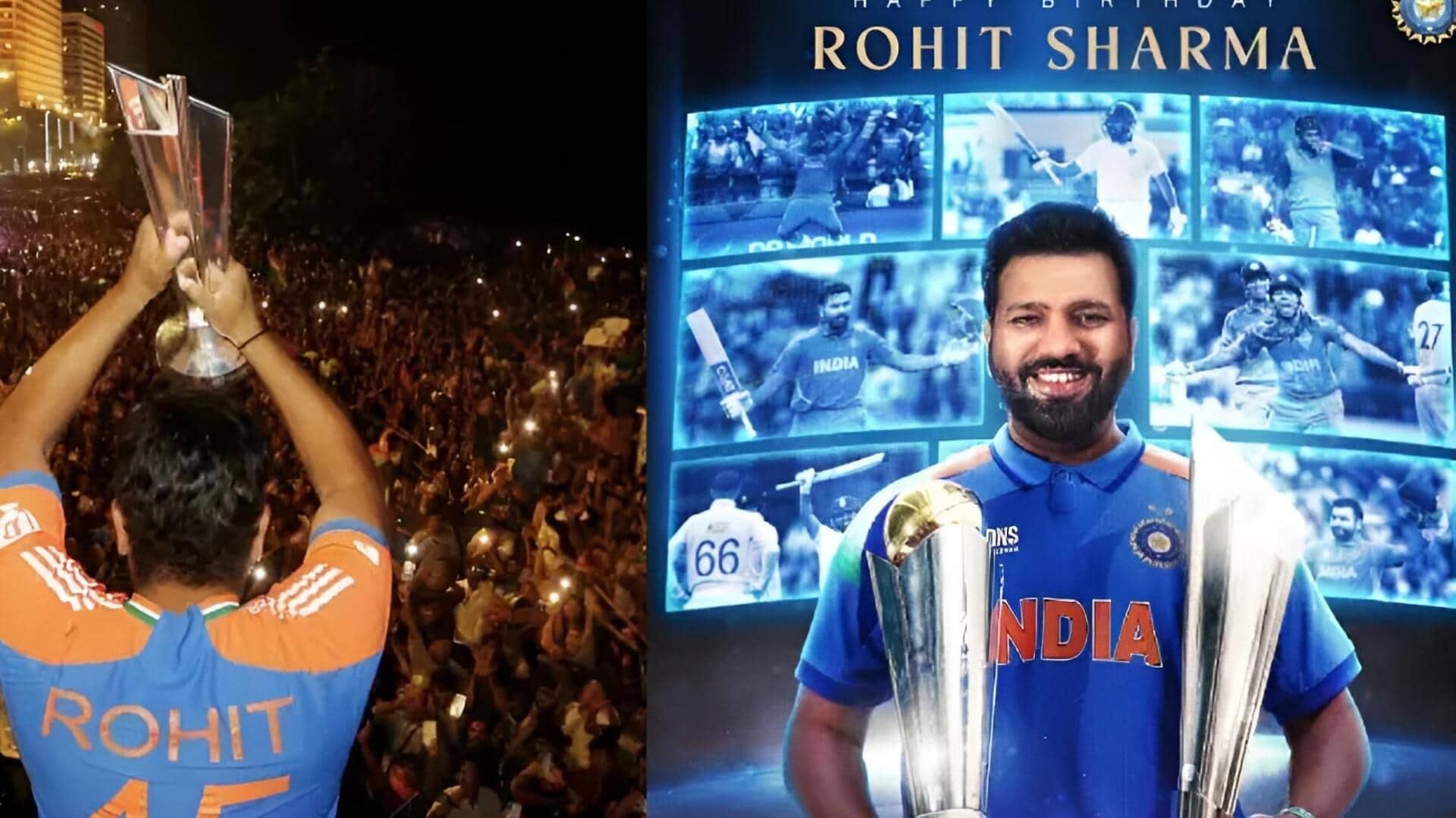 Happy Birthday Rohit Sharma: రికార్డుల బాహుబలి.. రో'హిట్‌' శర్మకు బర్త్‌డే విషెస్..!