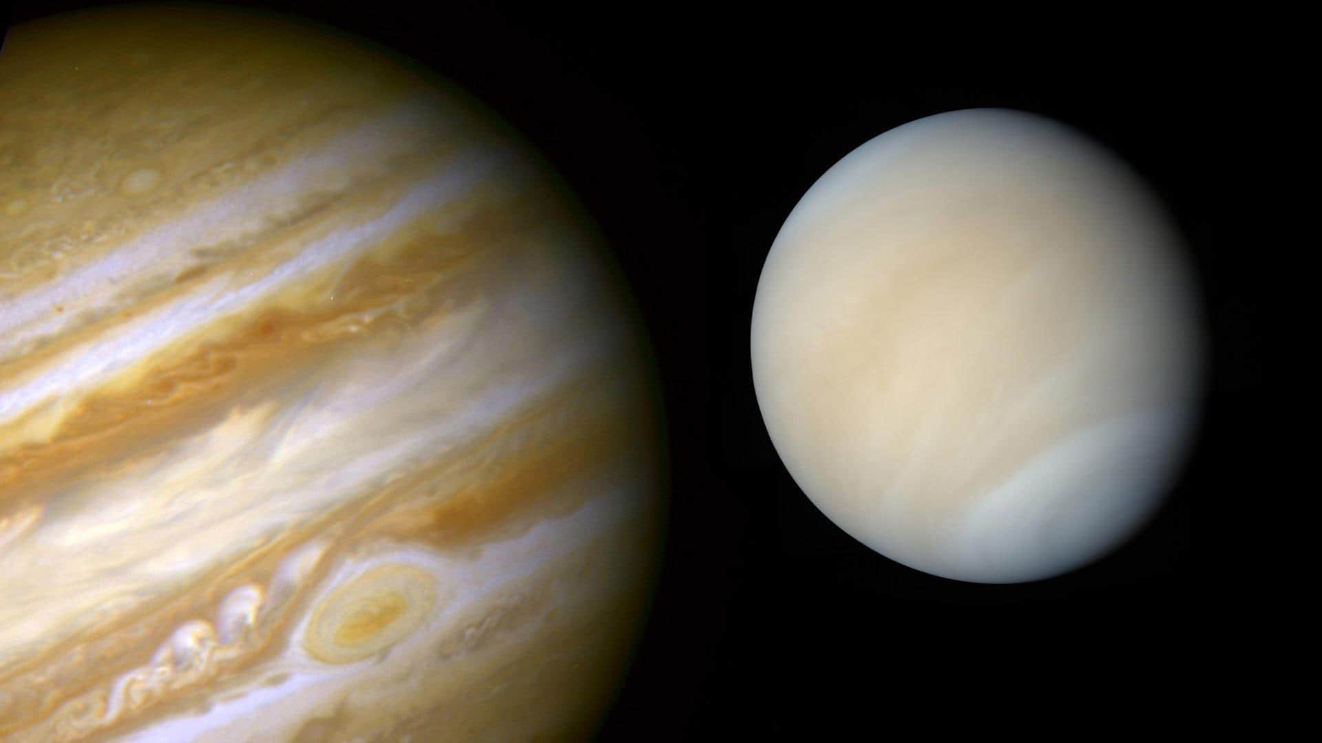 Venus and Jupiter: జూన్ 9న ఆకాశంలో అద్భుతం.. శుక్రుడు-గురుడు అరుదైన కలయిక..