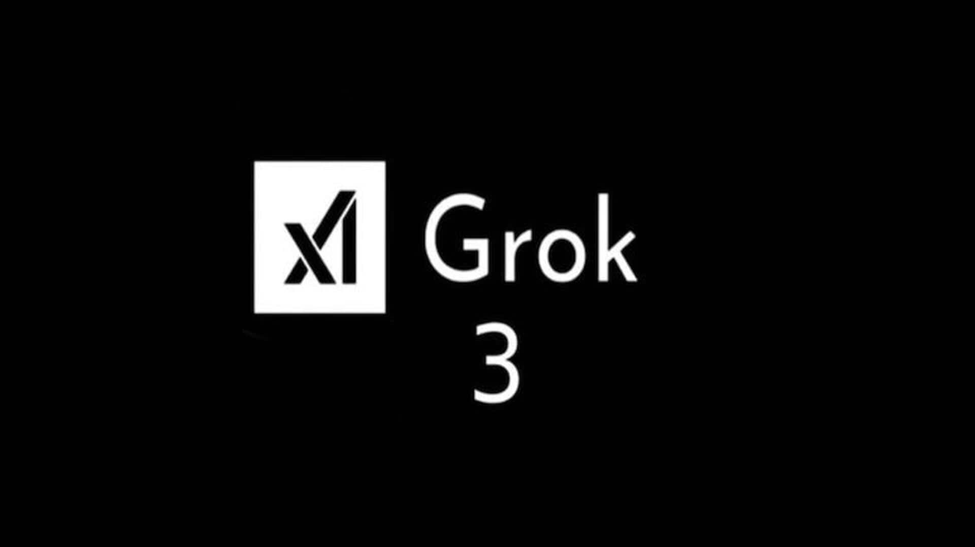 Grok 3: గ్రోక్‌ 3 సేవల్ని అందుబాటులోకి తీసుకొచ్చిన 'ఎక్స్‌ఏఐ.. 