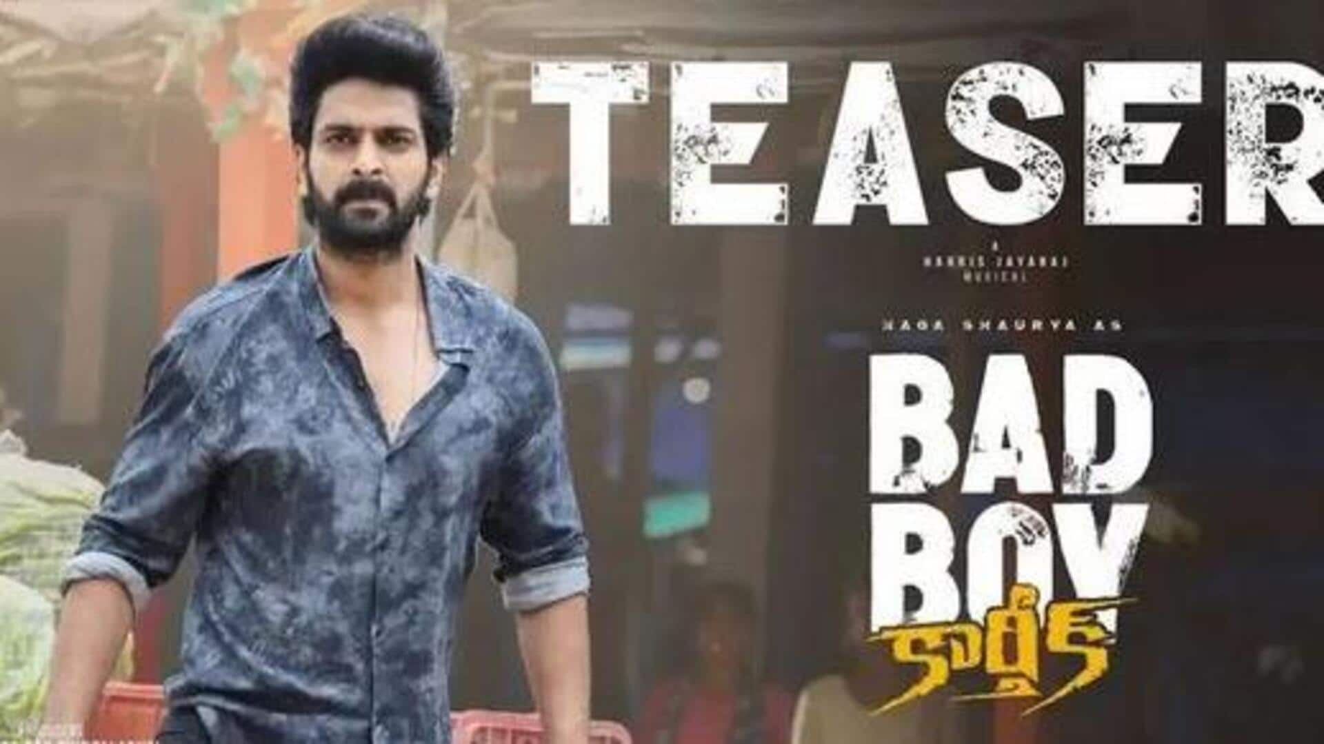 Bad Boy Karthik Teaser: నాగ శౌర్య 'బ్యాడ్ బాయ్ కార్తీక్' టీజర్‌తో కొత్త లుక్
