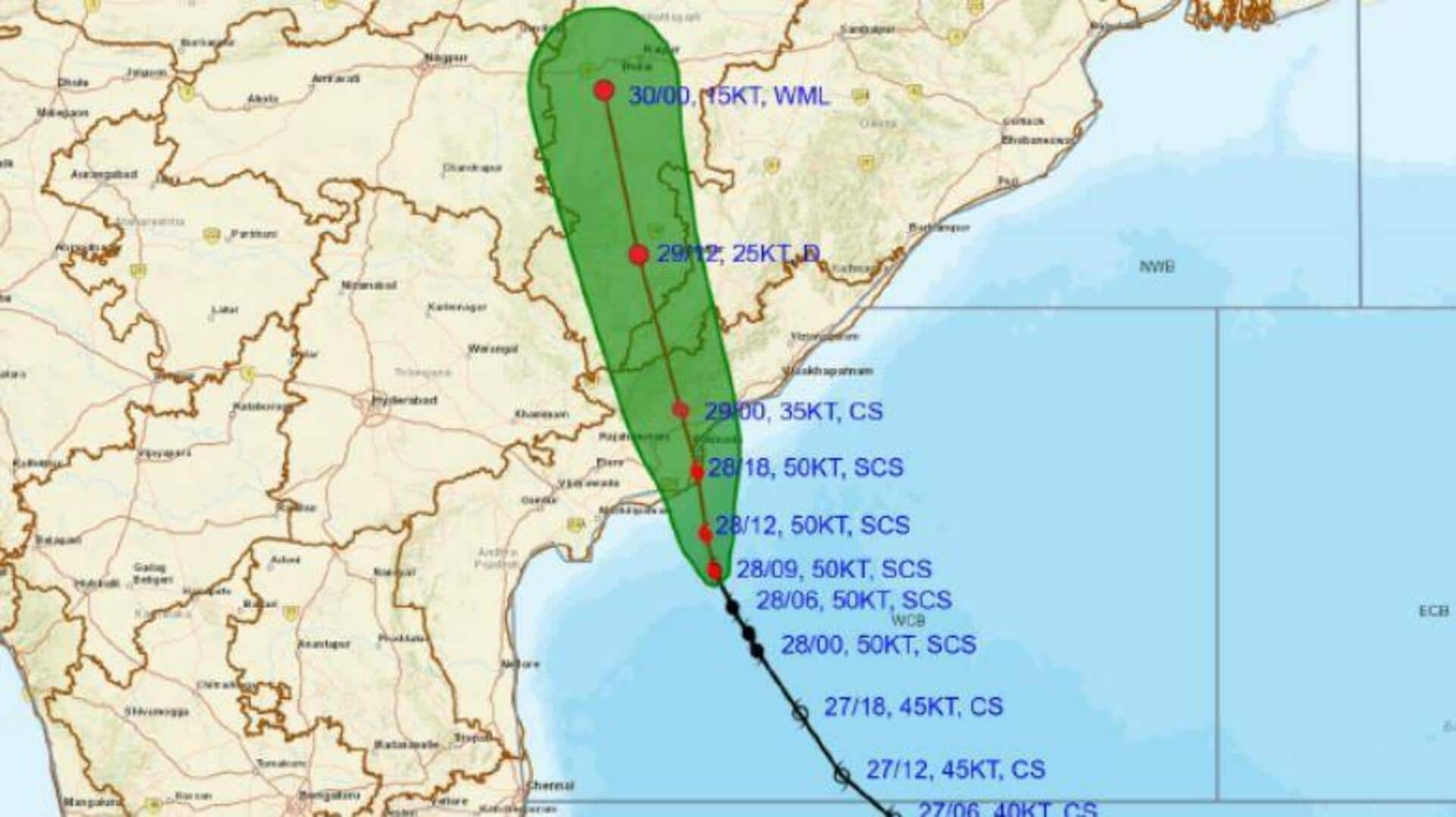 Montha Cyclone Effect: ప్రళయవేగంతో దూసుకొస్తున్న 'మొంథా'.. కాకినాడ- మచిలీపట్నం మధ్య తీరాన్ని తాకిన తుపాను