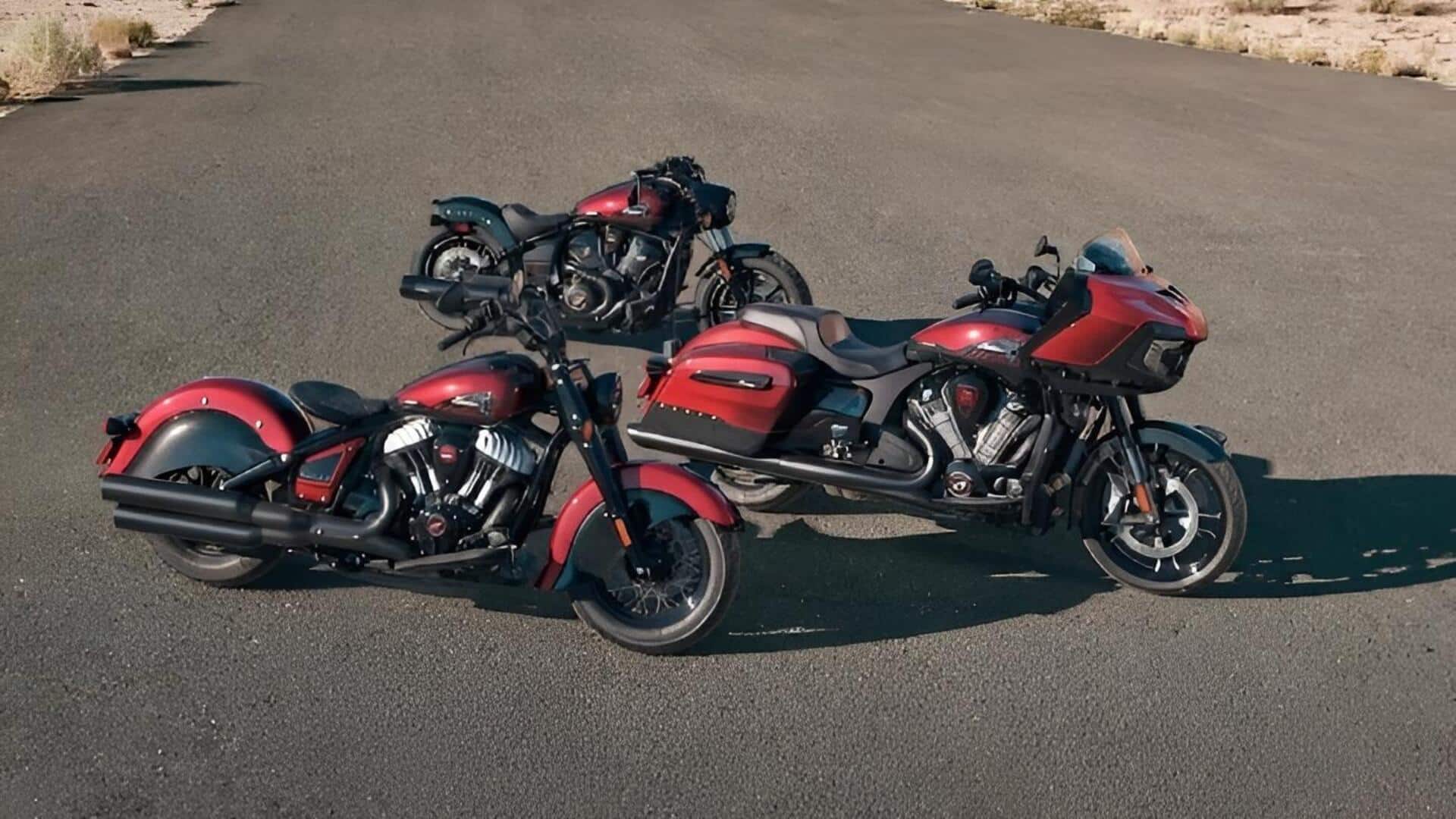 Indian Motorcycle 125th anniversary: ఇండియన్ మోటార్‌సైకిల్ 125వ వార్షికోత్సవం.. ప్రత్యేక హ్యాండ్‌పెయింటెడ్ బైక్‌ల విడుదల