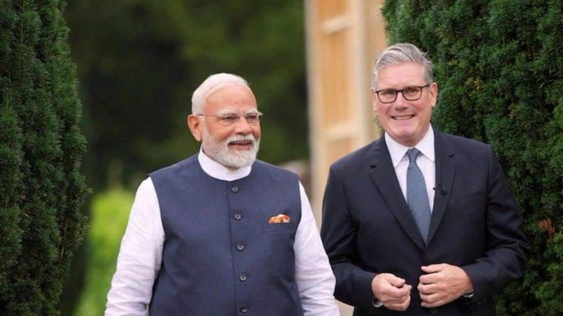 Starmer: 125 మంది సభ్యుల వ్యాపార ప్రతినిధి బృందంతో ముంబై చేరుకున్న యుకె ప్రధాని స్టార్మర్ Starmer: 125 మంది సభ్యుల వ్యాపార ప్రతినిధి బృందంతో ముంబై చేరుకున్న యుకె ప్రధాని స్టార్మర్