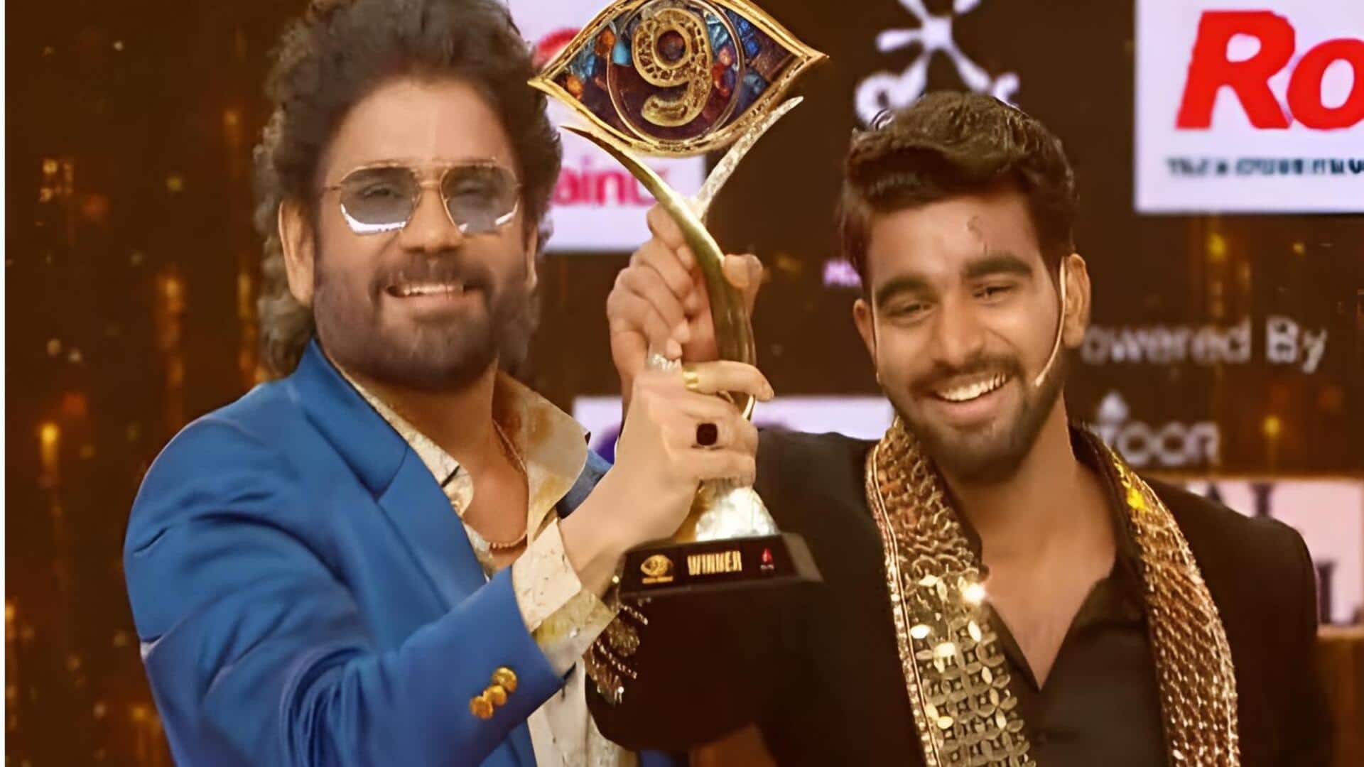 bigg boss 9 telugu winner: బిగ్‌బాస్‌ సీజన్‌-9 విజేతగా కల్యాణ్‌ పడాల.. ట్రోఫీతో పాటు అదనపు బహుమతి ఇదే!