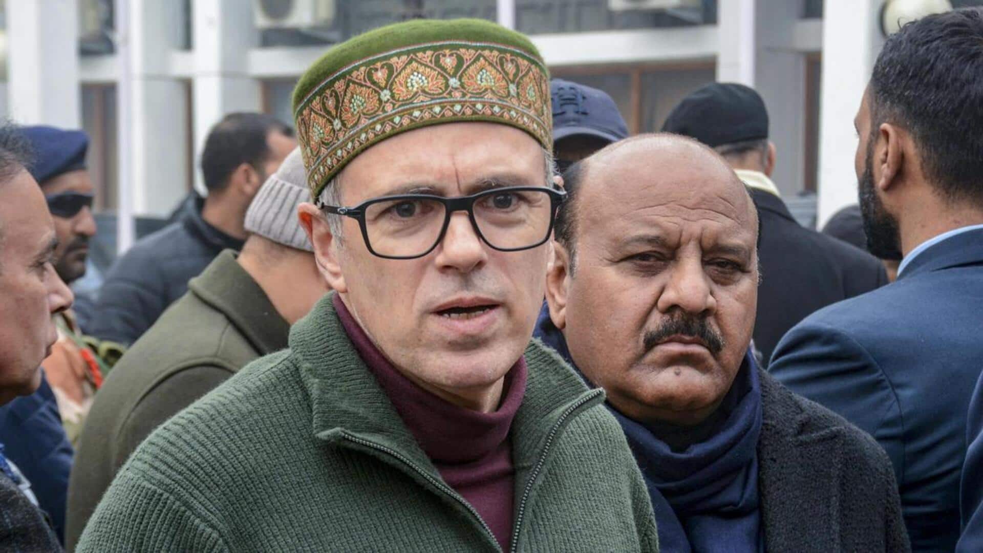 Omar Abdullah: 'ఓట్ల చోరీ' అంశంతో.. 'ఇండియా' కూటమికి ఏ సంబంధం లేదు: ఒమర్‌ అబ్దుల్లా 