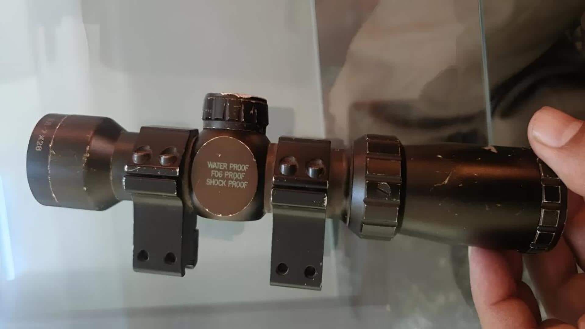 Rifle Scope: సిద్రా గ్రామంలో చైనా తయారీ రైఫిల్ స్కోప్.. అప్రమత్తమైన భద్రతా దళాలు 