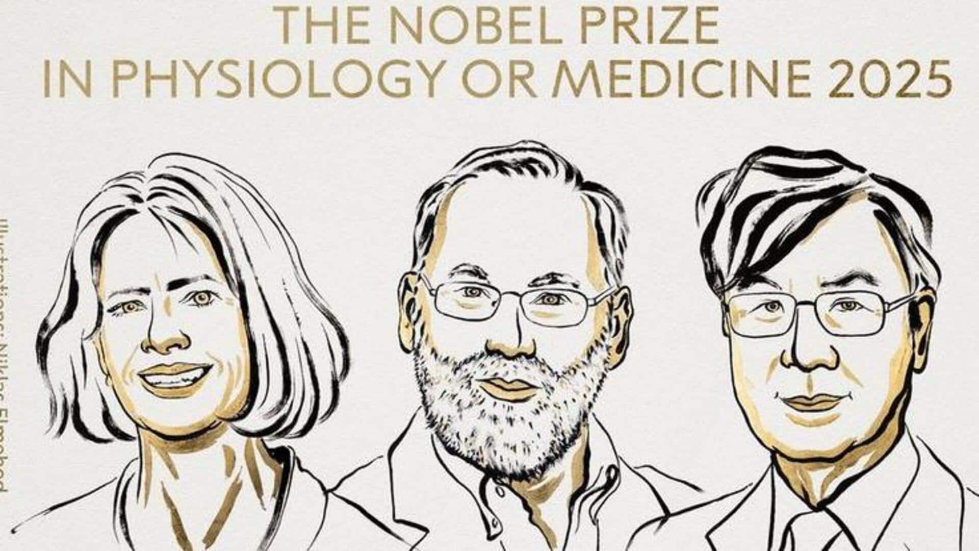 Nobel Prize 2025: వైద్య విభాగంలో ముగ్గురికి నోబెల్ ప్రైజ్