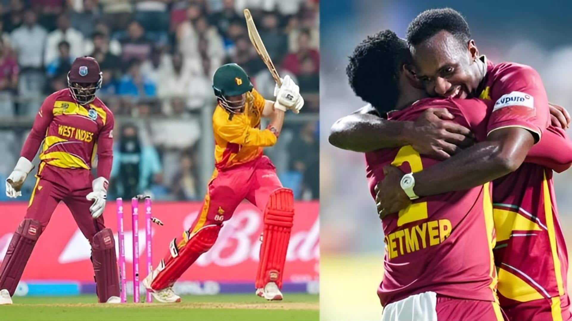 WI vs ZIM : వాంఖడేలో వెస్టిండీస్ విలయతాండవం.. టీ20 ప్రపంచకప్ చరిత్రలో రెండో అతిపెద్ద విజయం