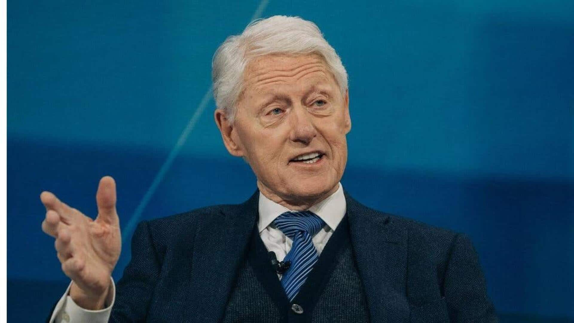 Bill Clinton: అస్వస్థతకు గురైన అమెరికా మాజీ అధ్యక్షుడు బిల్‌ క్లింటన్‌..