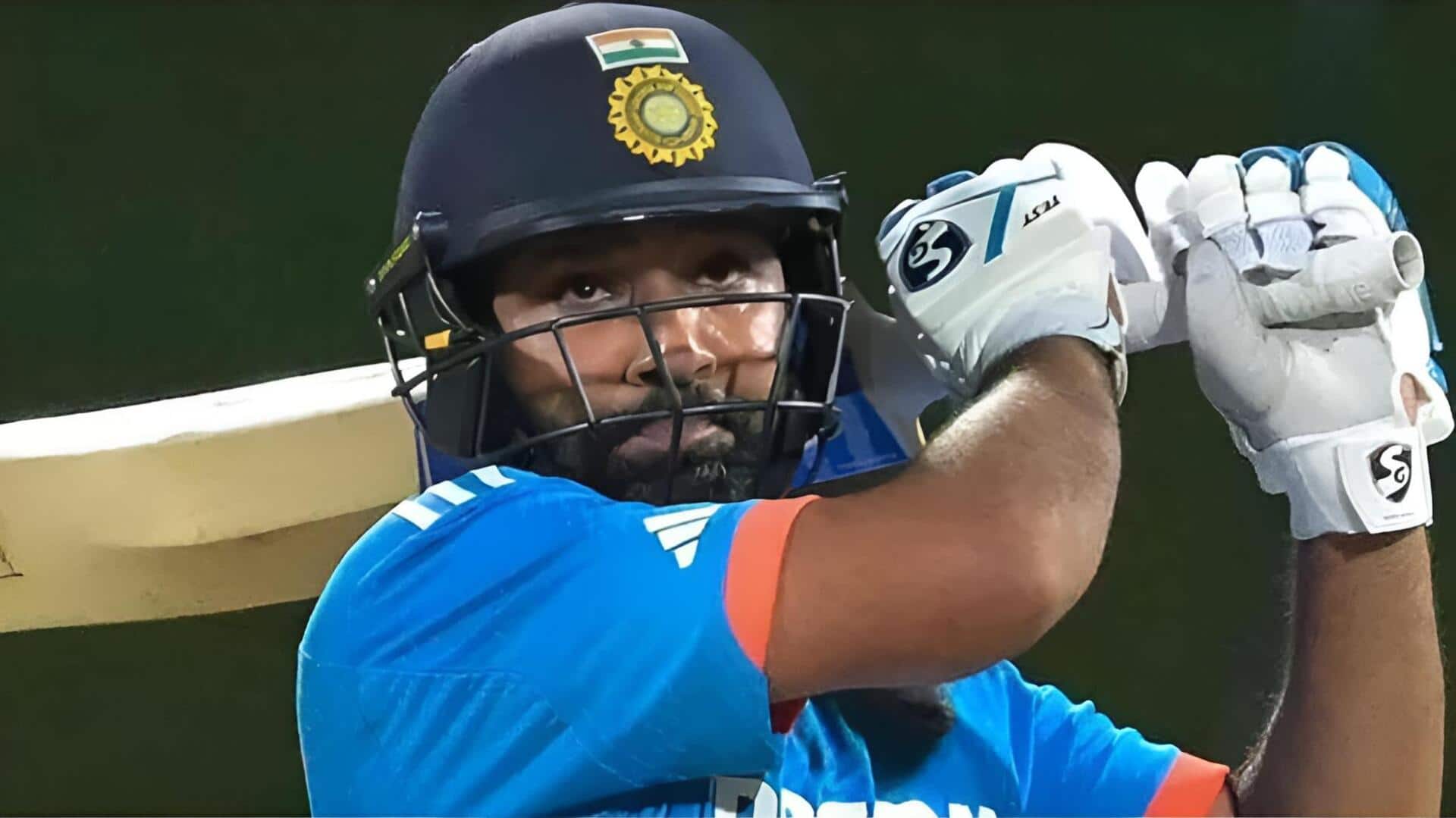 Rohit Sharma: మరో రికార్డుకు అడుగు దూరంలో రోహిత్ శర్మ
