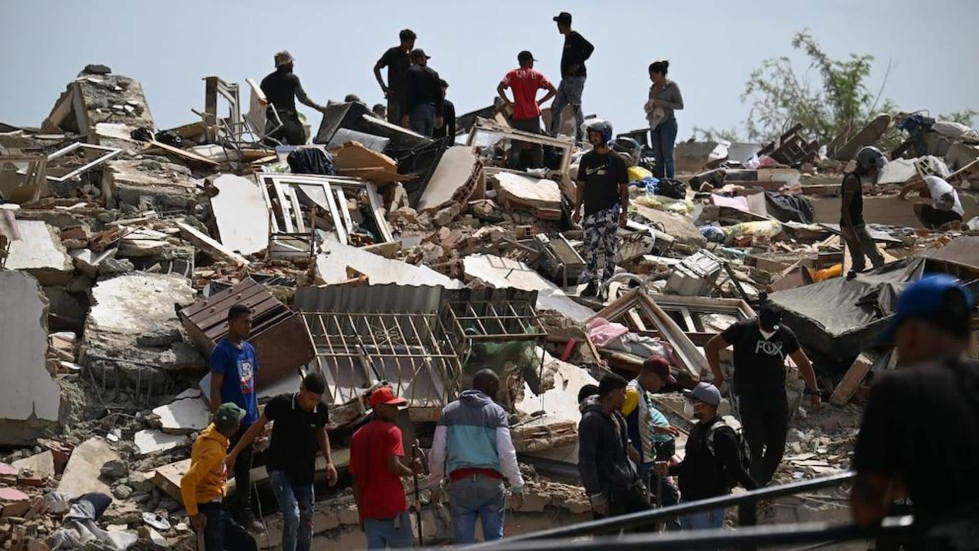 Venezuela Earthquake: వెనిజులాలో మరోసారి భూకంపం.. వరుస ప్రకృతి విపత్తులతో రూ.63 వేల కోట్ల నష్టం