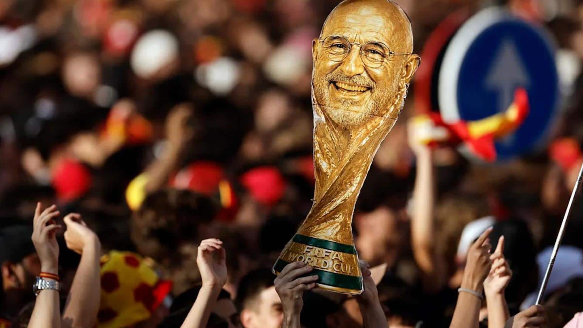 Football World cup: స్పెయిన్‌ ప్రపంచకప్‌ విజయానికి స్వదేశంలో ఘన స్వాగతం.. వేడుకల్లో 20 లక్షల మంది అభిమానులు