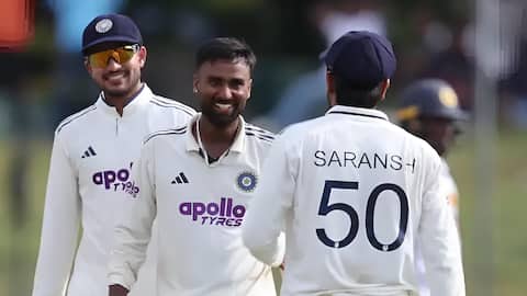 IND vs SL: మూడో రోజు ఆటకు వరుణుడి బ్రేక్‌.. 238 పరుగులు వెనుకంజలో లంక