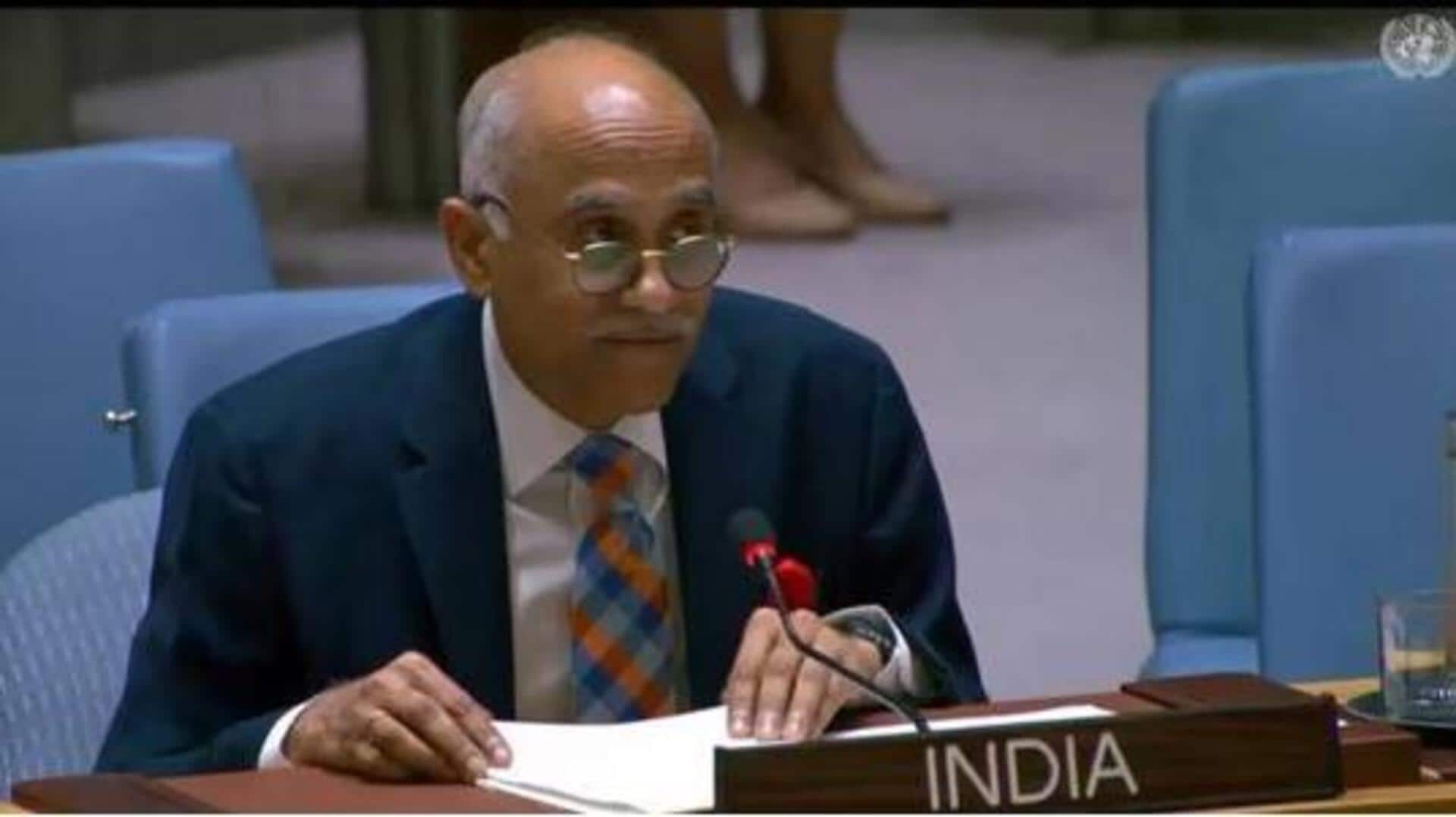 UN: జమ్ముకశ్మీర్ ఎల్లప్పుడూ భారత్లో భాగమే.. యూఎన్లో భారత్ స్పష్టీకరణ! UN: జమ్ముకశ్మీర్ ఎల్లప్పుడూ భారత్లో భాగమే.. యూఎన్లో భారత్ స్పష్టీకరణ!