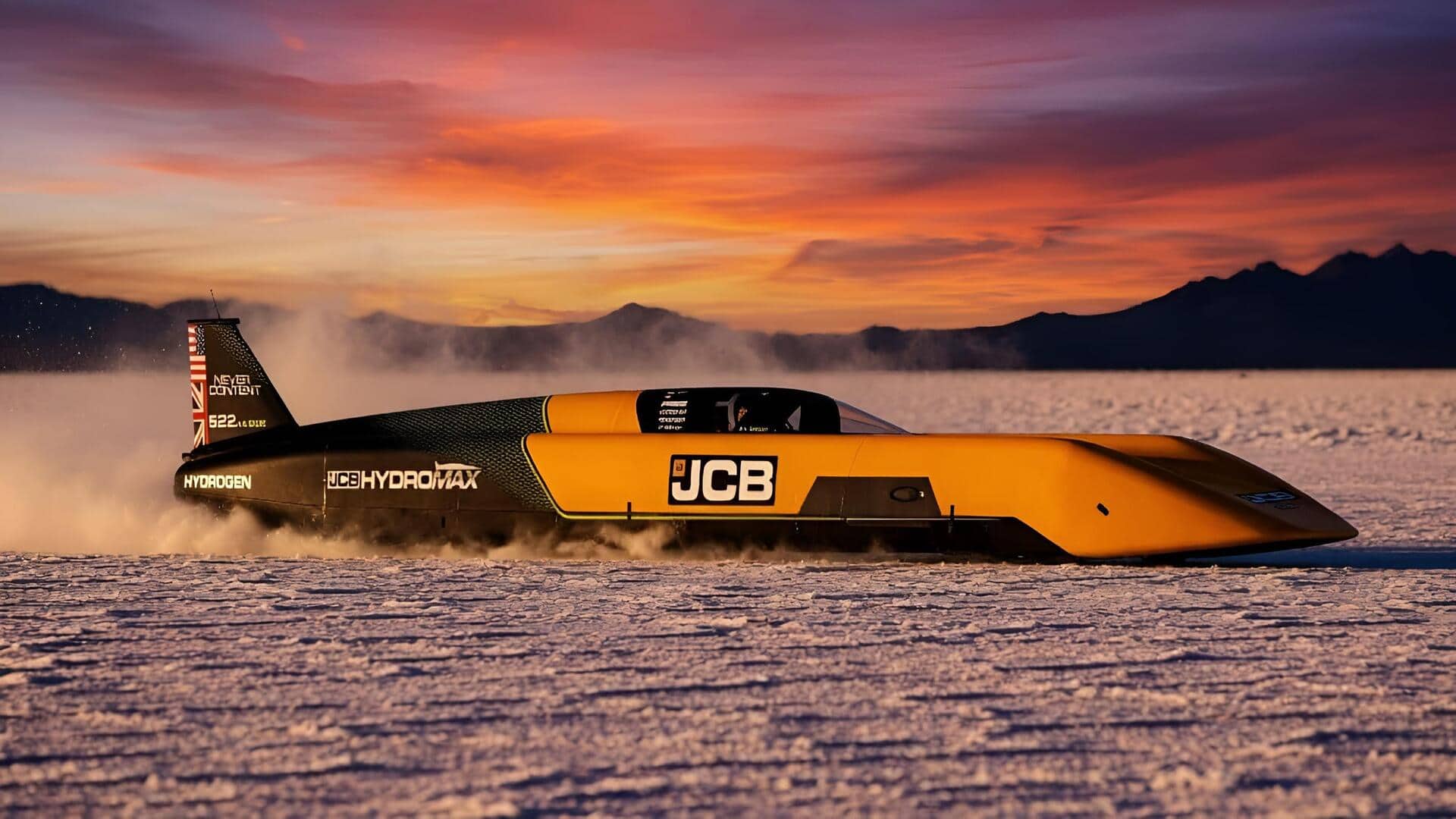 Hydrogen car: హైడ్రోజన్ కారుతో JCB సంచలనం.. ప్రపంచ స్పీడ్ రికార్డు బద్దలు
