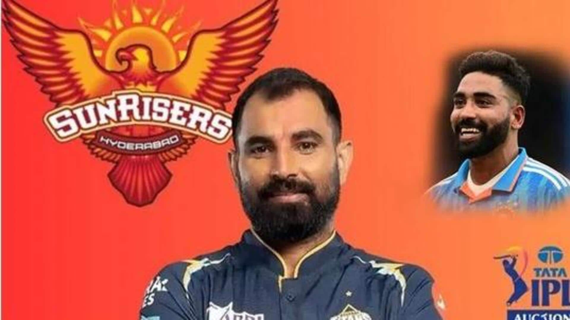 IPL 2025 Mega Auction : గుజరాత్‌కు సిరాజ్‌.. హైదరాబాద్‌కు షమీ.. ఐపీఎల్‌ వేలంలో రికార్డు బిడ్డింగ్‌!