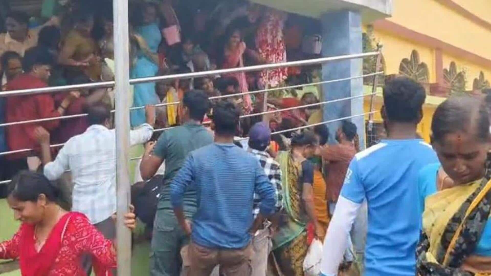 kasibugga stampede: పోలీసులకు సమాచారం ఇవ్వలేదు.. కాశీబుగ్గ విషాదంపై ఆలయ అధికారి స్పందన  kasibugga stampede: పోలీసులకు సమాచారం ఇవ్వలేదు.. కాశీబుగ్గ విషాదంపై ఆలయ అధికారి స్పందన