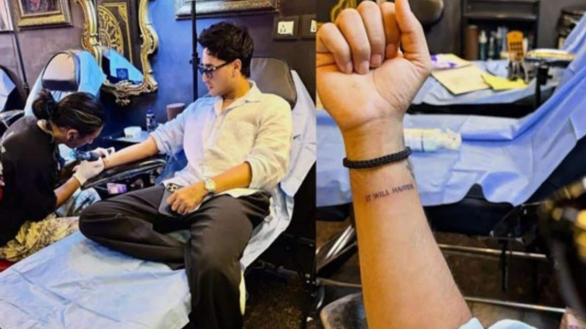 Abhishek Sharma: టీమిండియా స్టార్ అభిషేక్ శర్మ కొత్త టాటూ.. దాని అర్థం ఇదే!