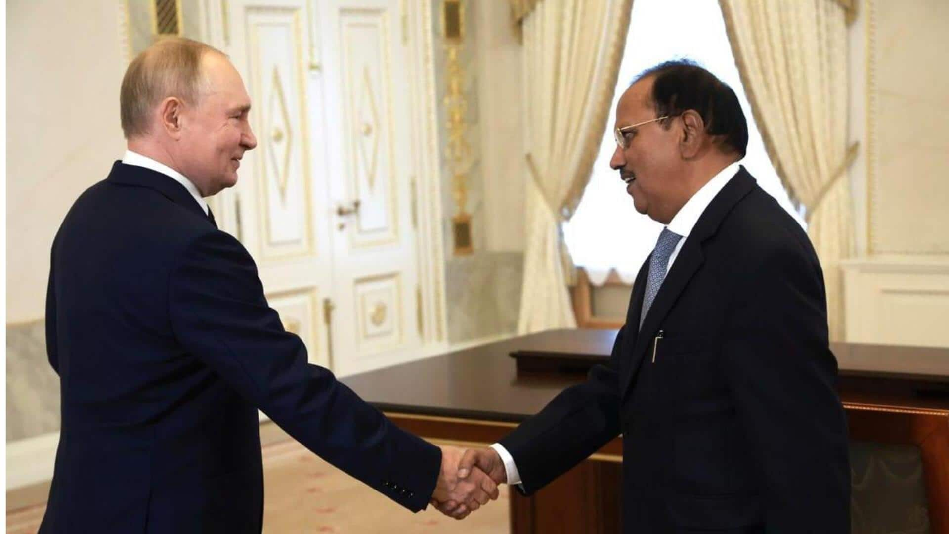 Ajit Doval Vladimir Putin: రష్యా ముందుకు ఉక్రెయిన్ శాంతి ప్రణాళిక.. పుతిన్‌తో అజిత్ దోవల్ భేటీ.. యుద్ధం ఆగుతుందా? 