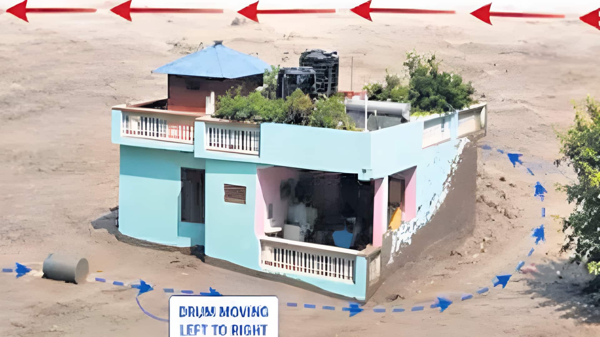 Nepal Floods : నేపాల్‌ వరదల్లో ఊరంతా కొట్టుకుపోయినా.. ఆ ఒక్క ఇల్లు ఎలా నిలిచిందంటే?