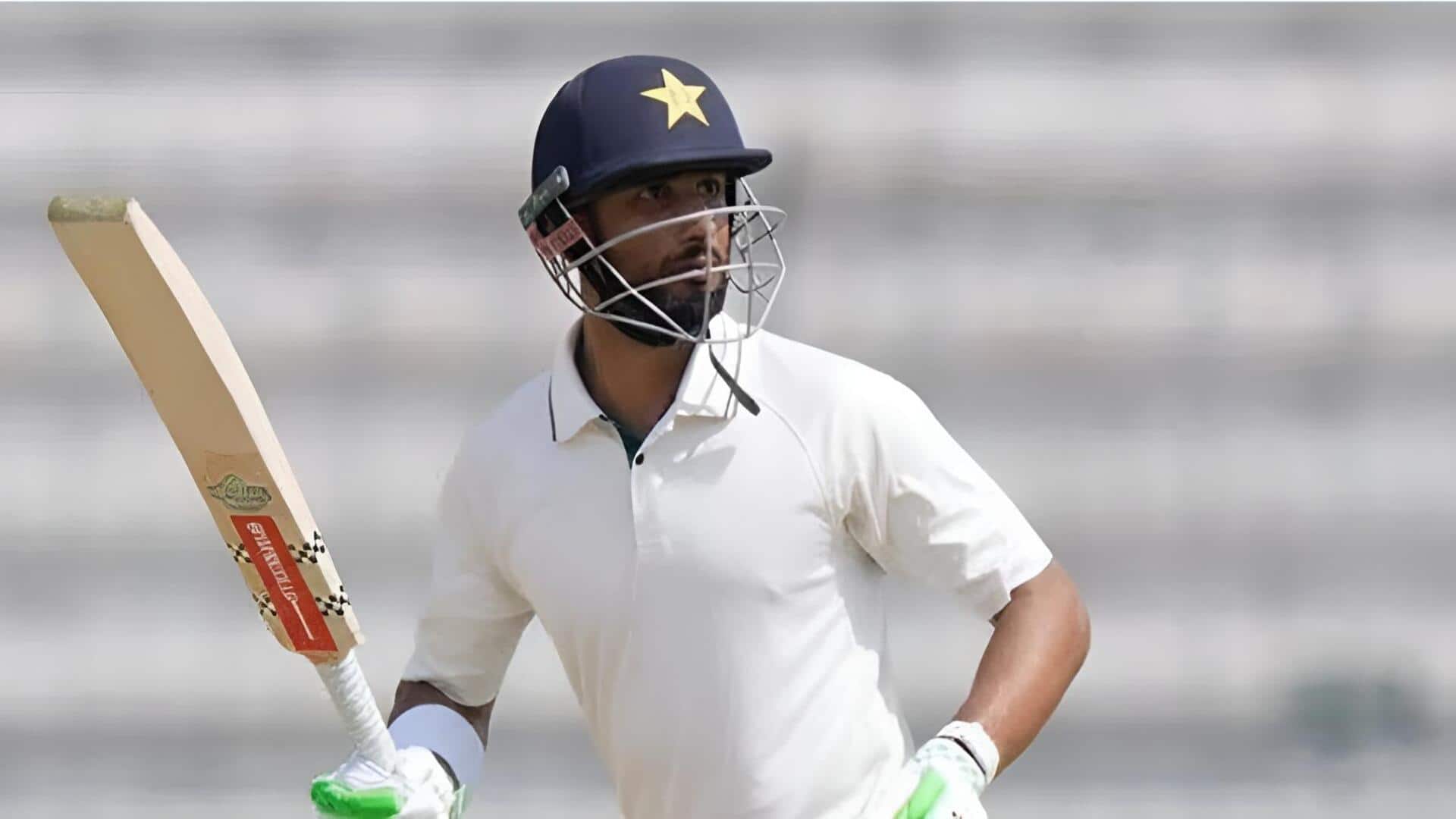 Shan Masood: 177 బంతుల్లో డబుల్ సెంచరీ.. పాక్ క్రికెట్‌లో షాన్ మసూద్ సరికొత్త రికార్డు