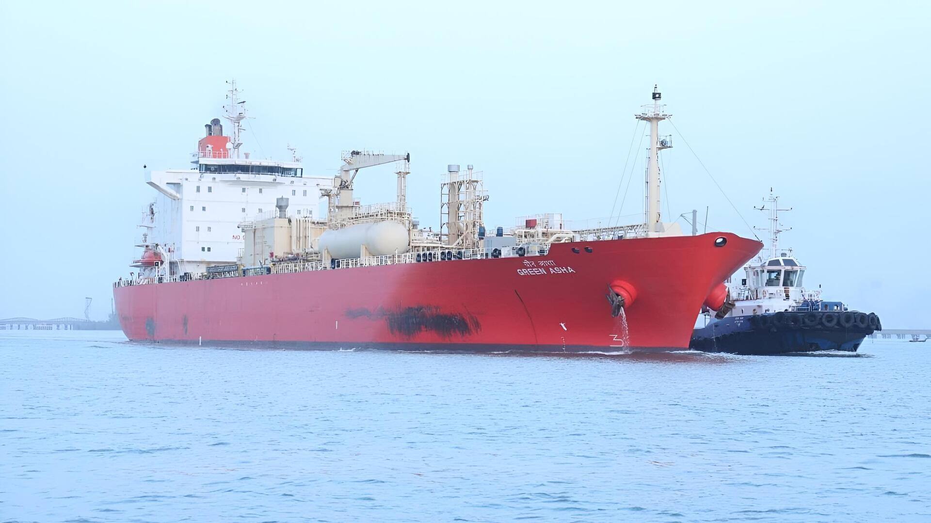 Green Asha: హర్మూజ్ దాటి భారత్‌కు చేరిన 'గ్రీన్ ఆశా'.. ఎల్‌పీజీ సరఫరాకు ఊరట 