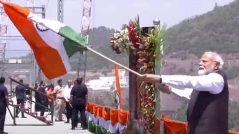 Chenab bridge: ప్రపంచంలోనే ఎత్తైన రైల్వే బ్రిడ్జ్ చినాబ్ వంతెన ప్రారంభించిన ప్రధాని మోదీ .. 