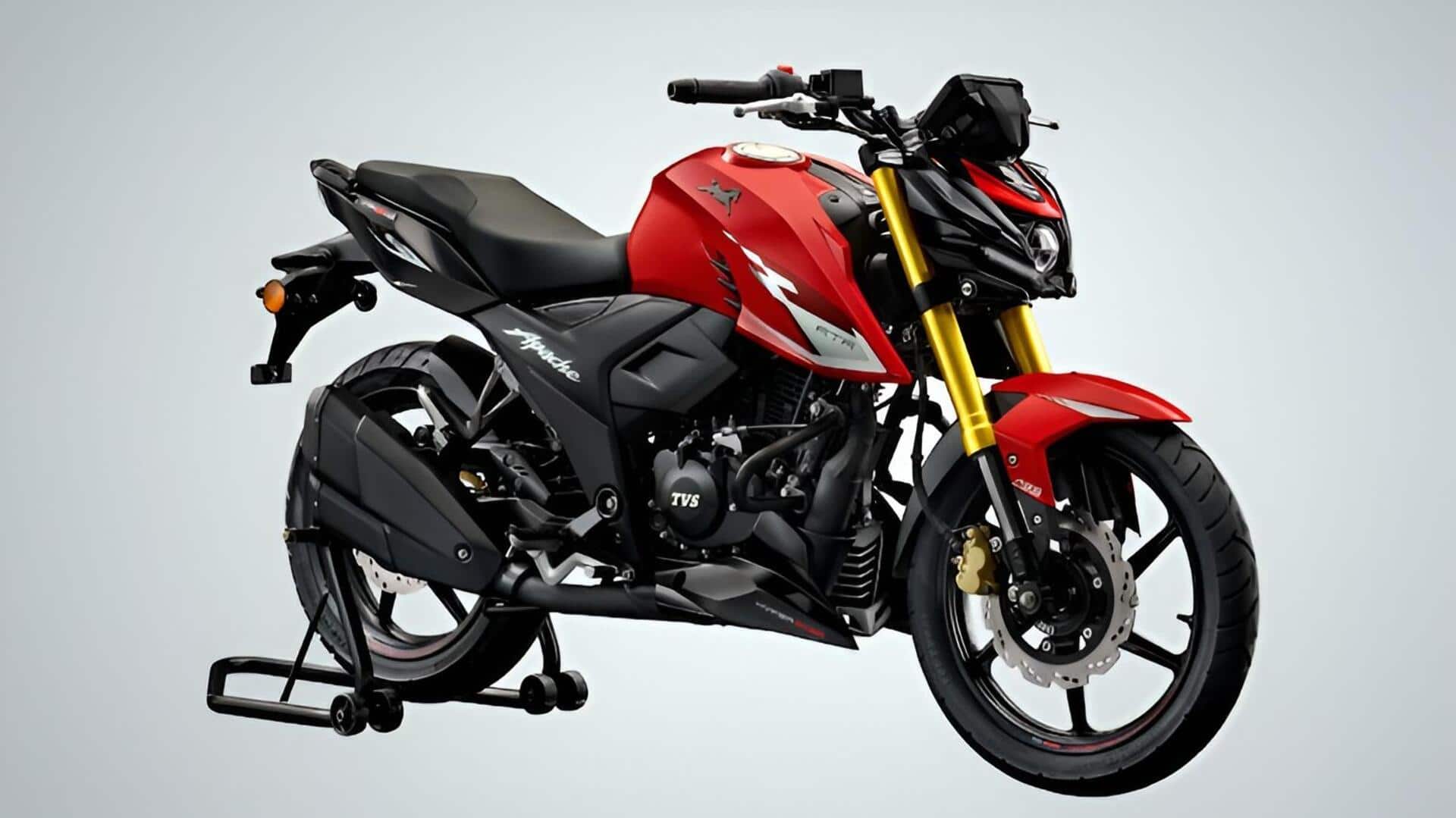 TVS Apache RTR 160 4V: 2026 TVS అపాచీ RTR 160 4V భారత్‌లో లాంచ్.. ప్రారంభ ధర రూ.1.25లక్షలు