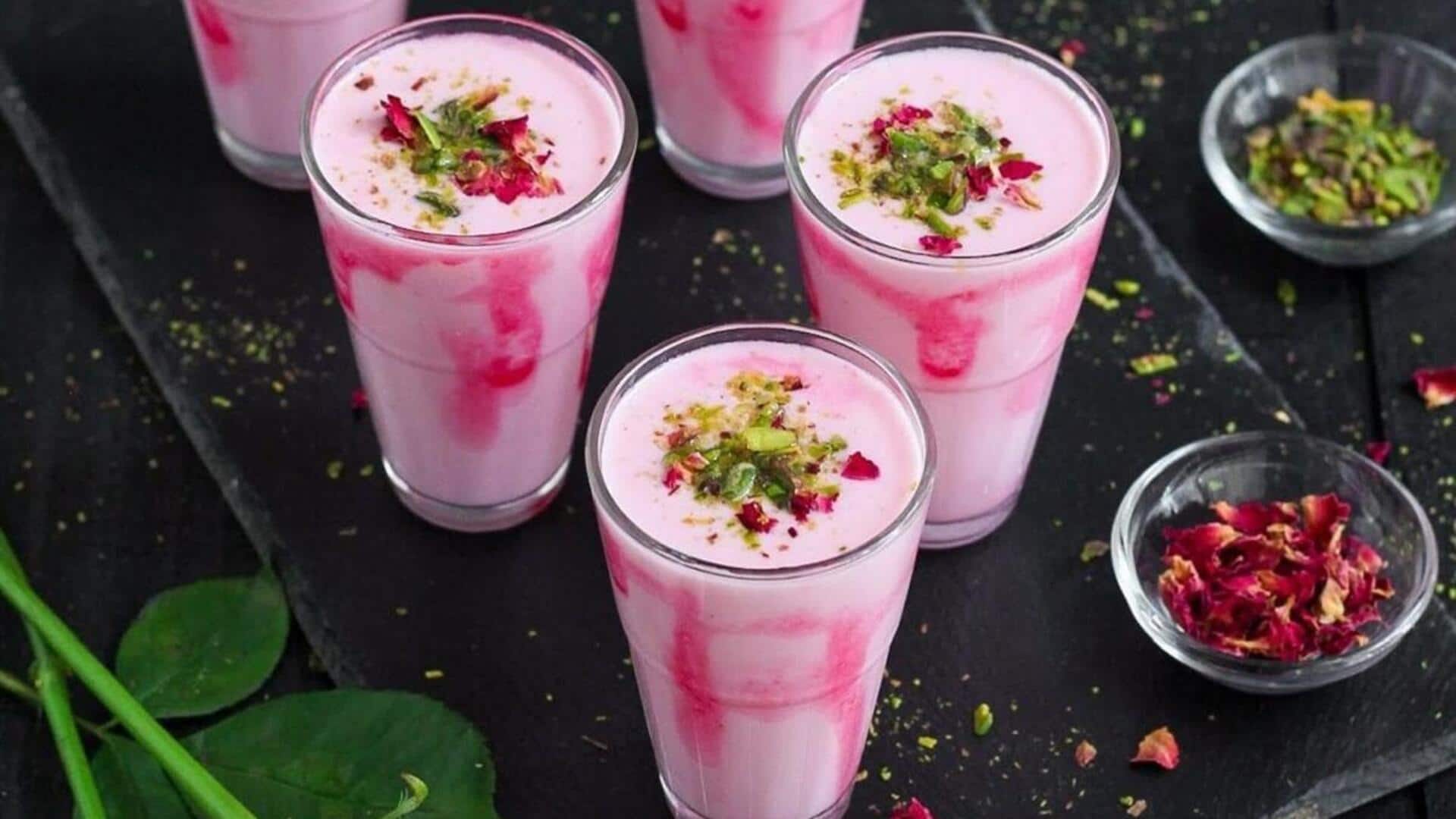 Rose Lassi Recipe: వేసవిలో కూల్ కూల్‌గా లస్సీ.. తాగారంటే మైమరచిపోావాల్సిందే