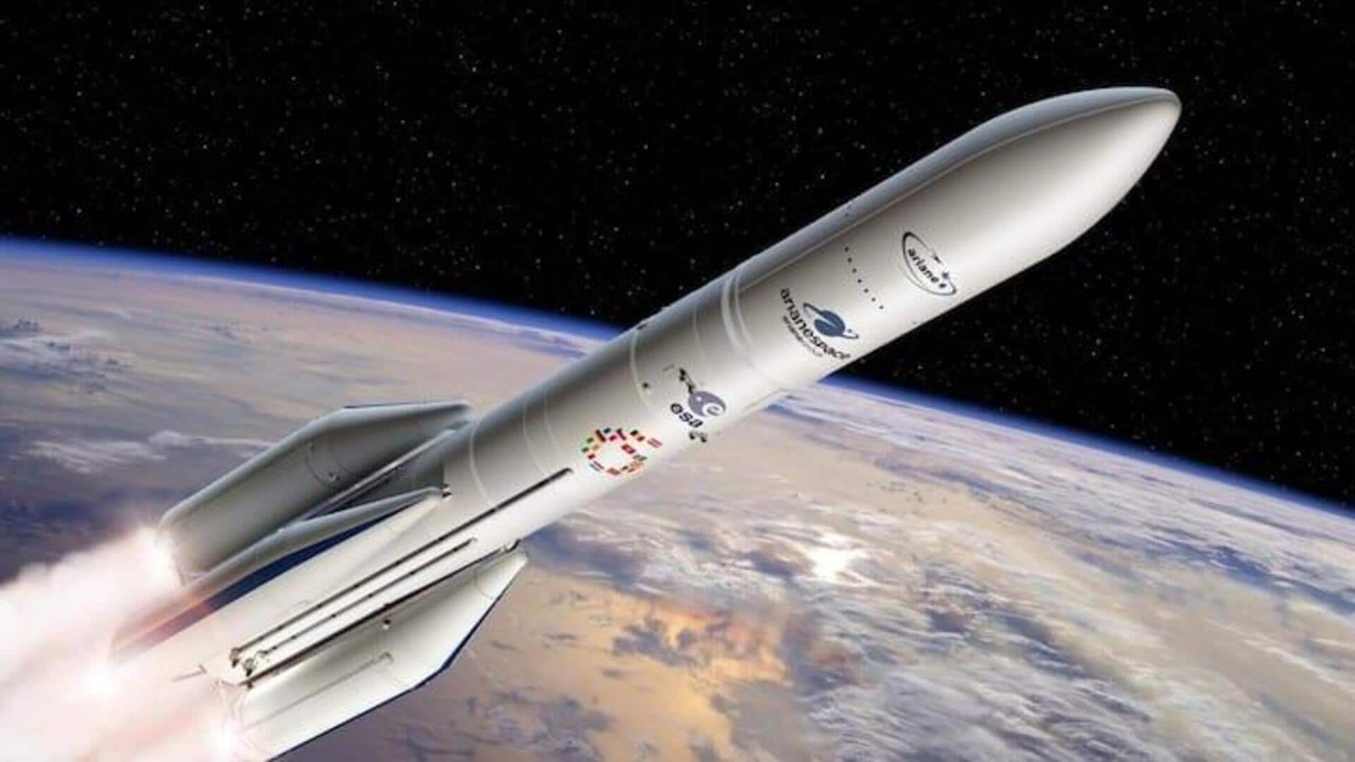 Europe's Ariane 6: Space-Xకి పోటీ.. ESA ద్వారా ప్రయోగించిన ఏరియన్ 6 హెవీ లిఫ్ట్ రాకెట్ 