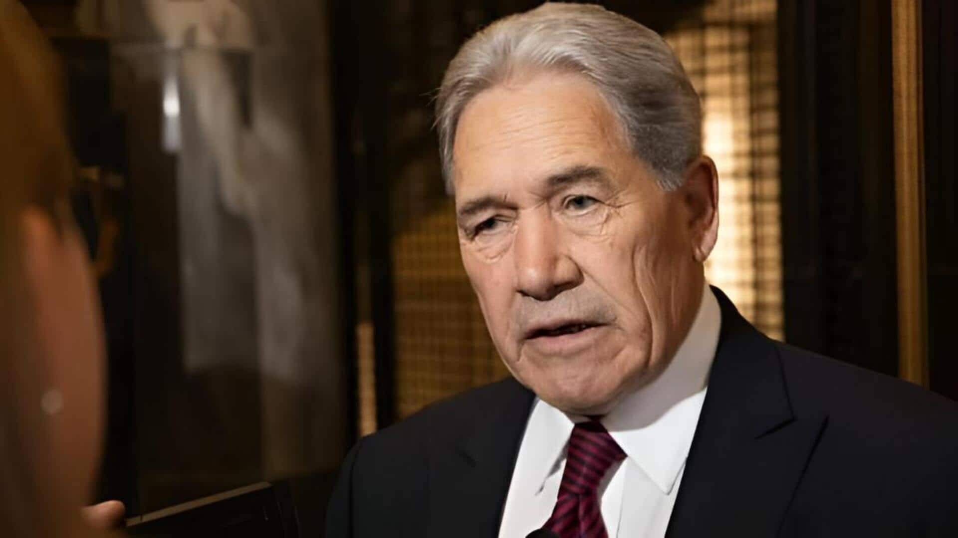Winston Peters: న్యూజిలాండ్‌లో FTAపై ఆ దేశ విదేశాంగ మంత్రి తిరుగుబాటు