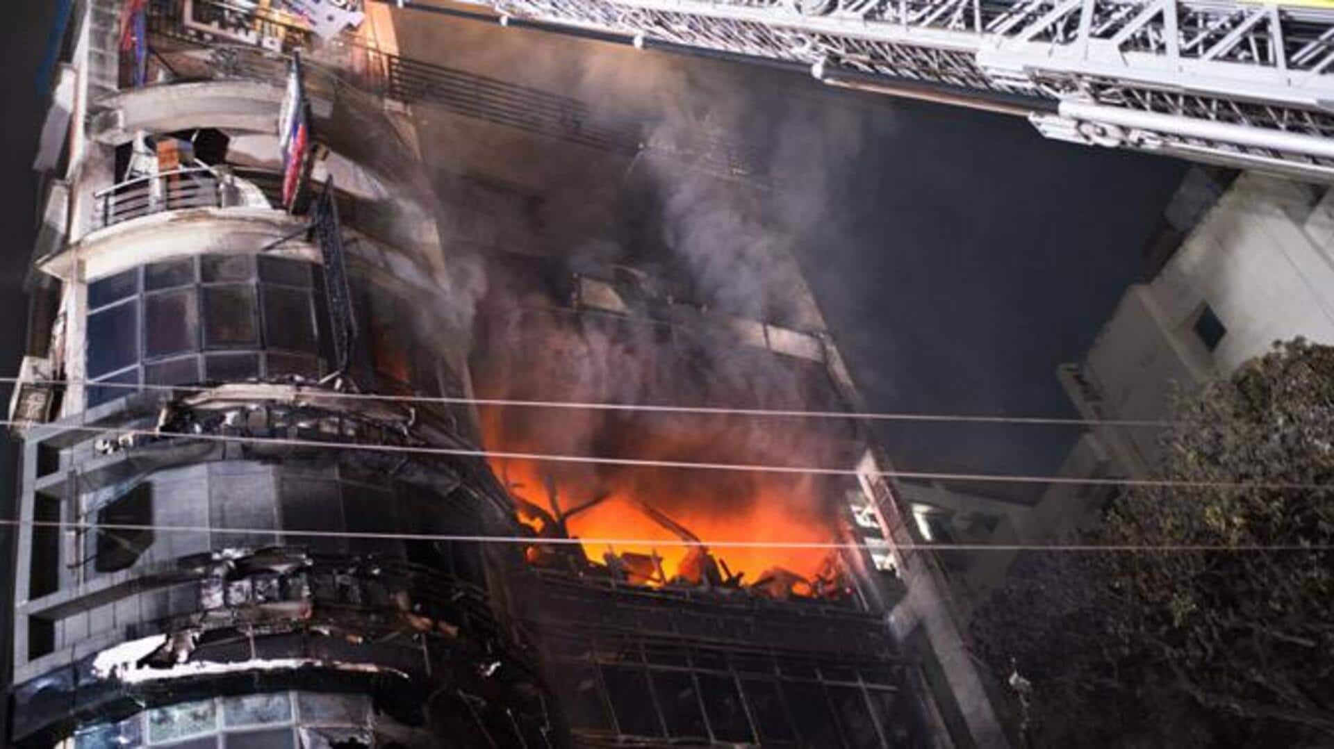 Fire accident: బాంగ్లాదేశ్ ఢాకాలోని ఘోర అగ్నిప్రమాదం.. 44 మంది మృతి 