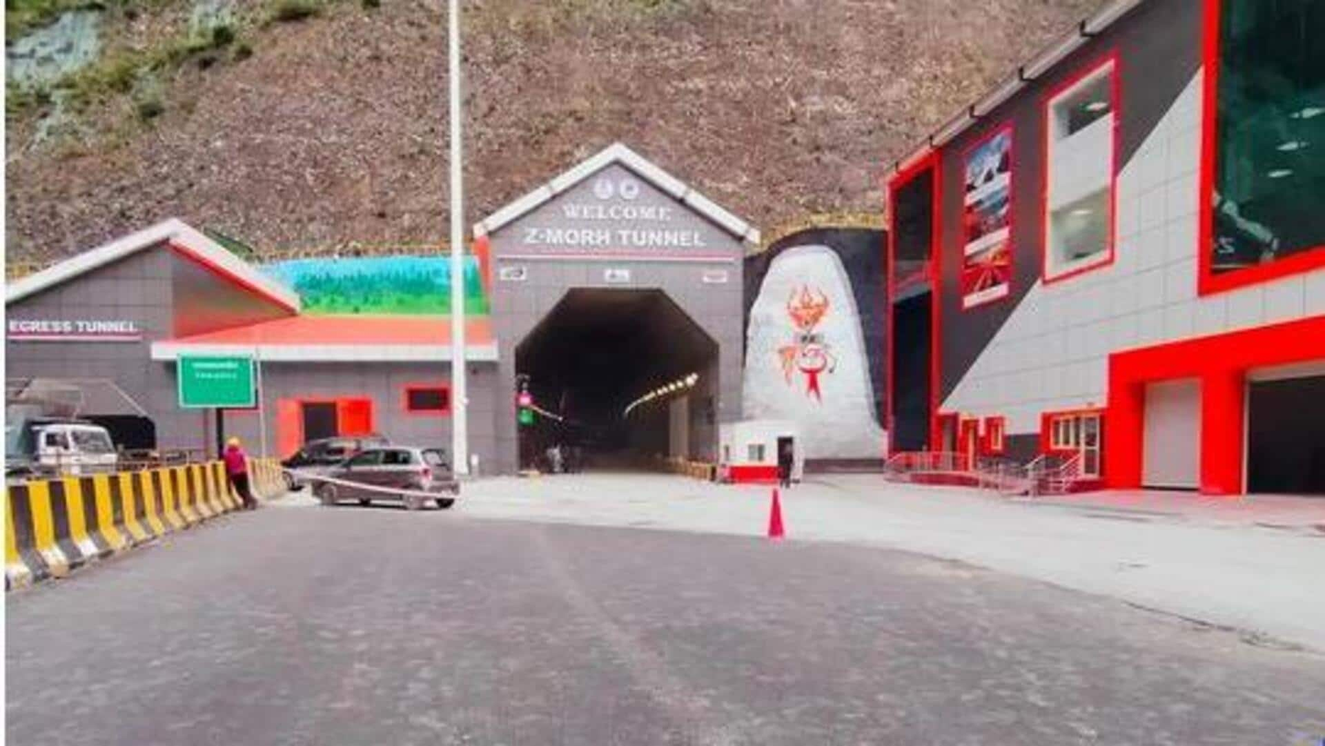 Z-Morh Tunnel : జెడ్-మోర్ సొరంగం.. కాశ్మీర్-లడఖ్ రవాణాకు కీలక మైలురాయి