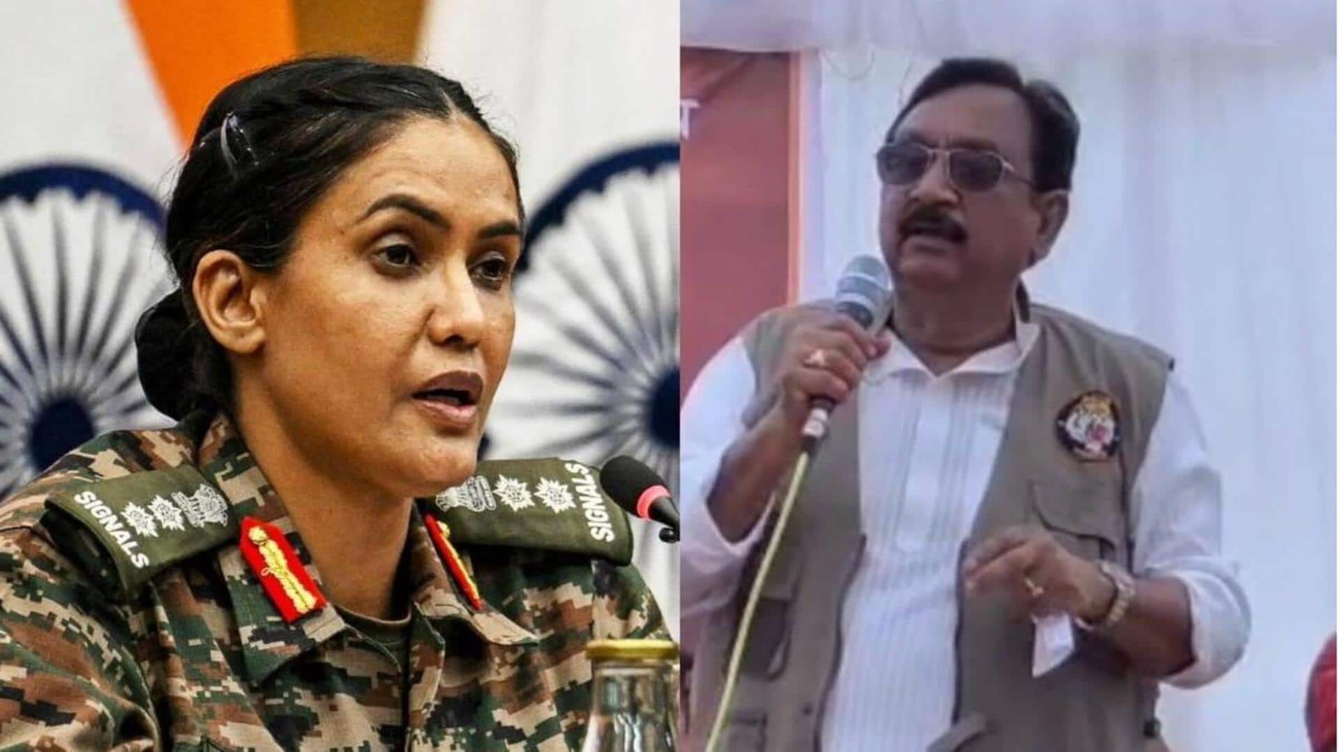 Sophia Qureshi: కర్నల్ సోఫియా ఖురేషీపై మధ్యప్రదేశ్ గిరిజన సంక్షేమ శాఖ మంత్రి వివాదాస్పద వ్యాఖ్యలు Sophia Qureshi: కర్నల్ సోఫియా ఖురేషీపై మధ్యప్రదేశ్ గిరిజన సంక్షేమ శాఖ మంత్రి వివాదాస్పద వ్యాఖ్యలు