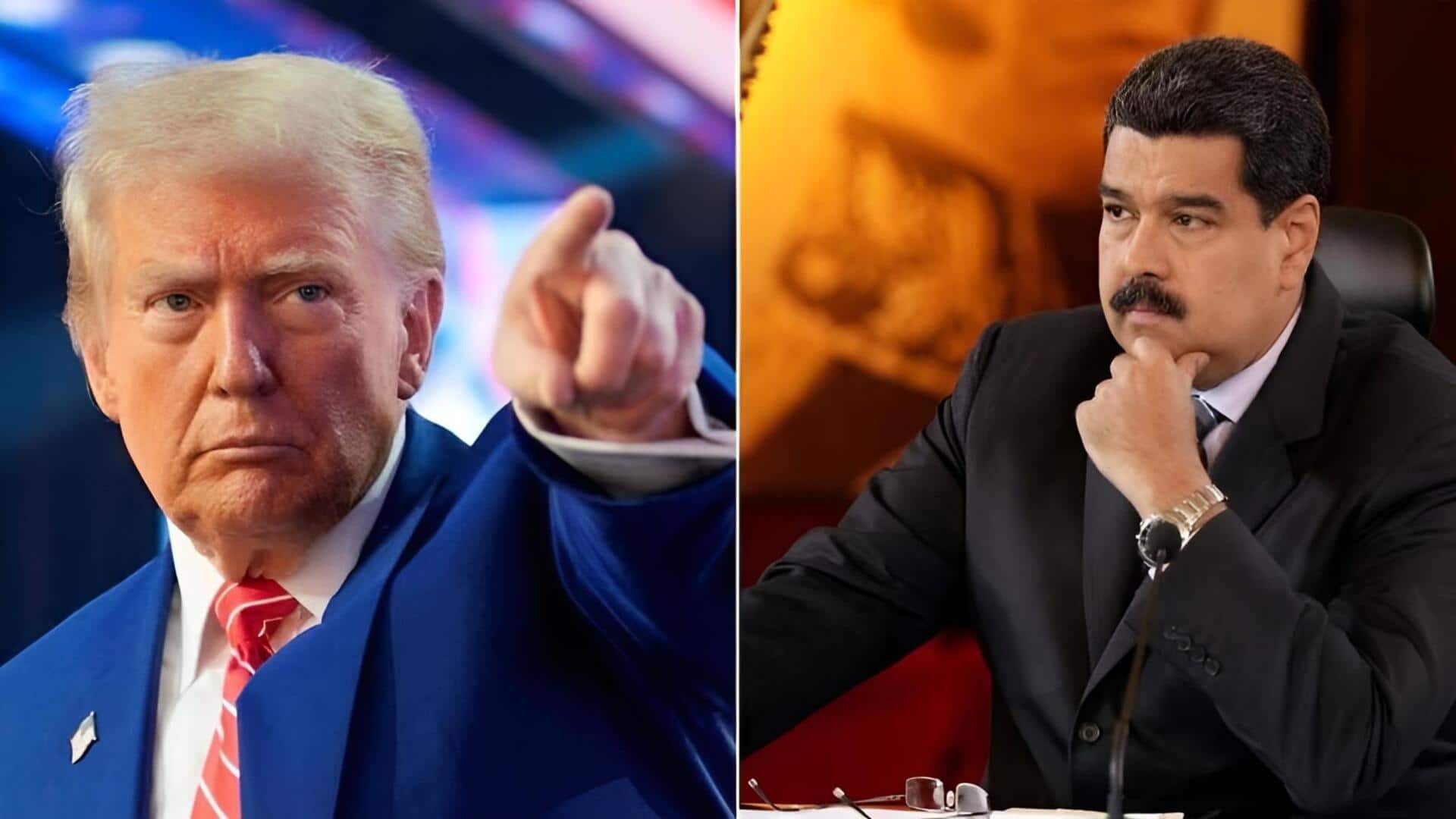 Venezuela airstrikes: వెనెజువెలా అధ్యక్షుడు మదురో మా అదుపులోనే ఉన్నారు: డొనాల్డ్ ట్రంప్ 