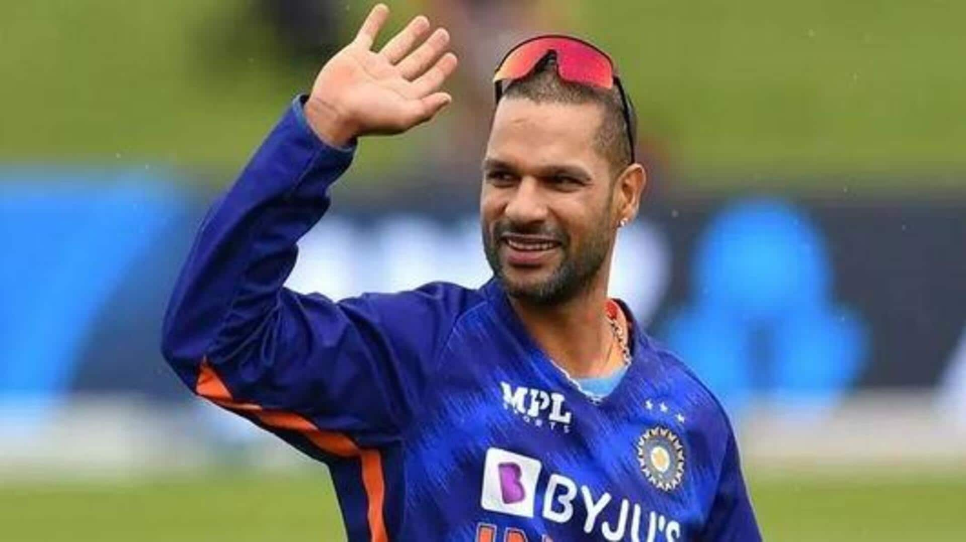 Shikhar Dhawan: ఛాంపియన్స్‌ ట్రోఫీ ప్రచారకర్తగా శిఖర్ ధావన్