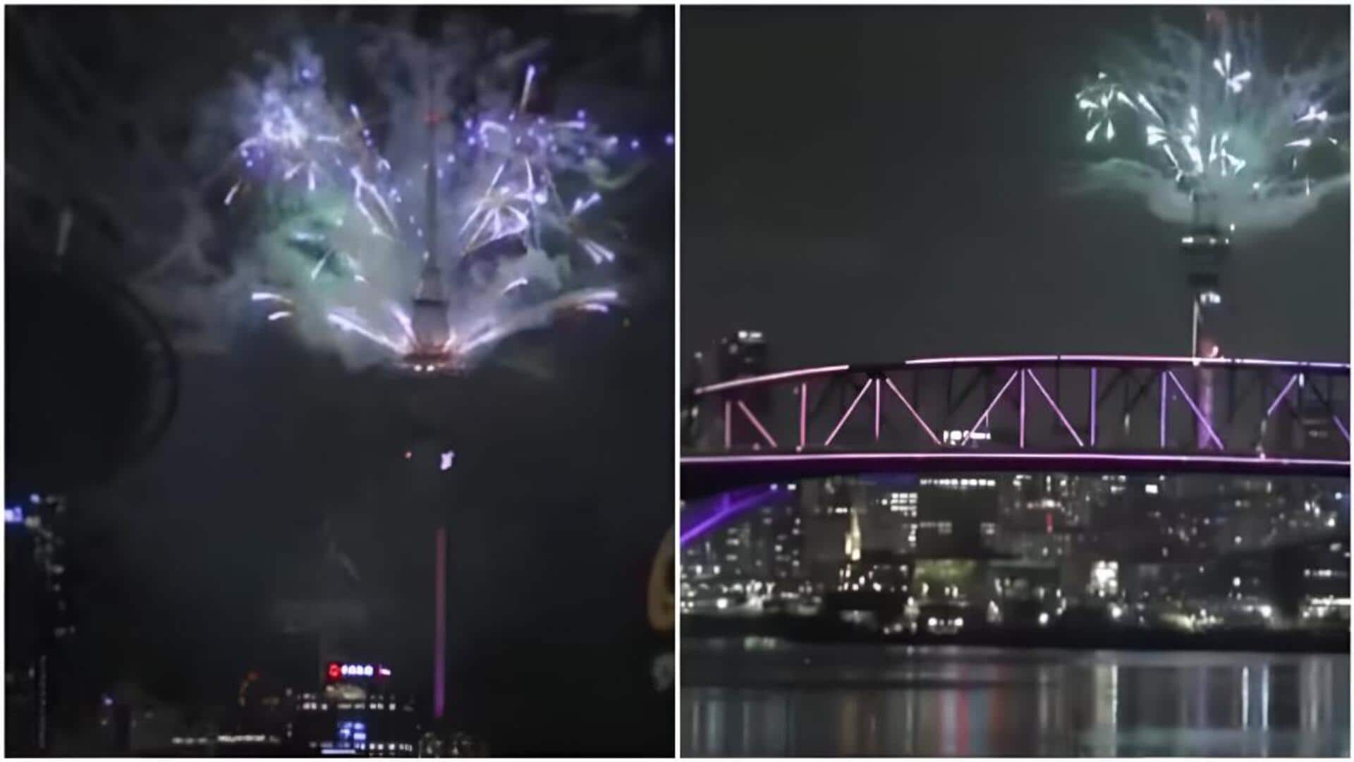 New Zealand: న్యూజిలాండ్ ఆక్లాండ్‌లో ఘనంగా న్యూ ఇయర్ వేడుకలు 