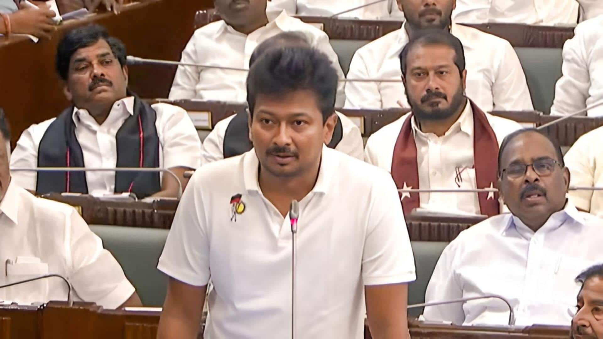 Udhayanidhi Stalin: అసెంబ్లీలో మళ్లీ సనాతన ధర్మ వివాదం.. ఉదయనిధి వ్యాఖ్యలపై రాజకీయ దుమారం