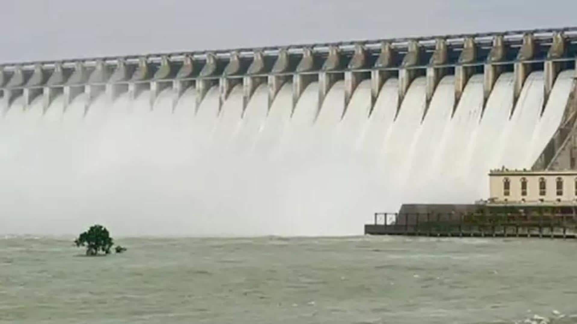Nagarjuna sagar: నాగార్జునసాగర్‌కు భారీగా వరద ప్రవాహం.. 22 గేట్లు ఎత్తివేత 