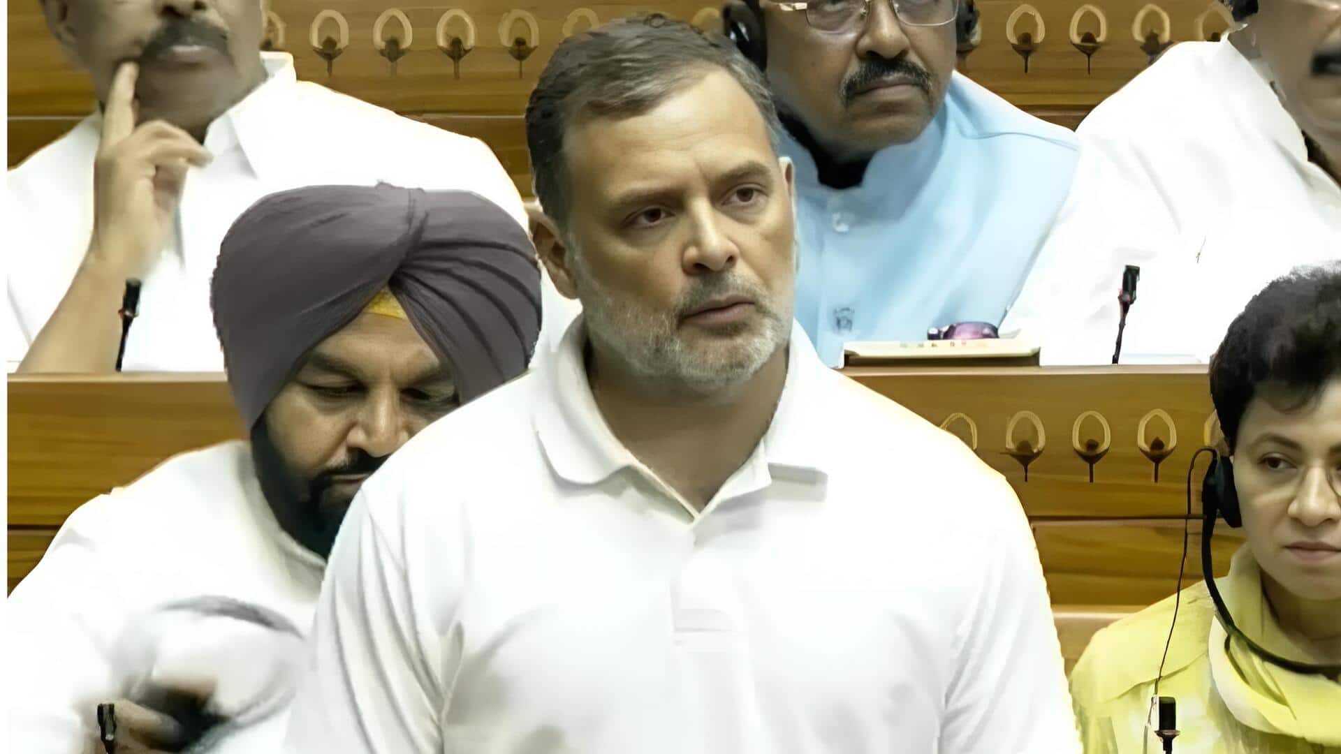 Rahul Gandhi: పార్లమెంట్‌లో రాహుల్ వ్యాఖ్యల దుమారం.. 'ఇడియట్', 'అంధభక్త్' పదాలపై దుమారం